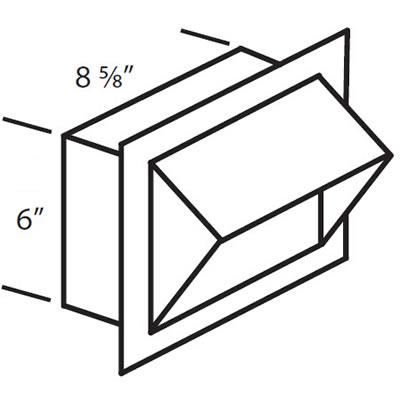 Vent-A-Hood Ventilation Accessories Caps/Louvers and Collars VP526 IMAGE 2