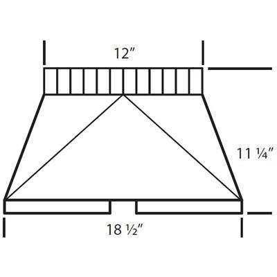 Vent-A-Hood Ventilation Accessories Transitions VP564 IMAGE 2