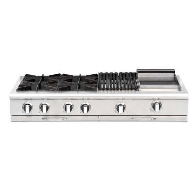 Capital 48-inch Gas Rangetop CGRT484BB-N IMAGE 1