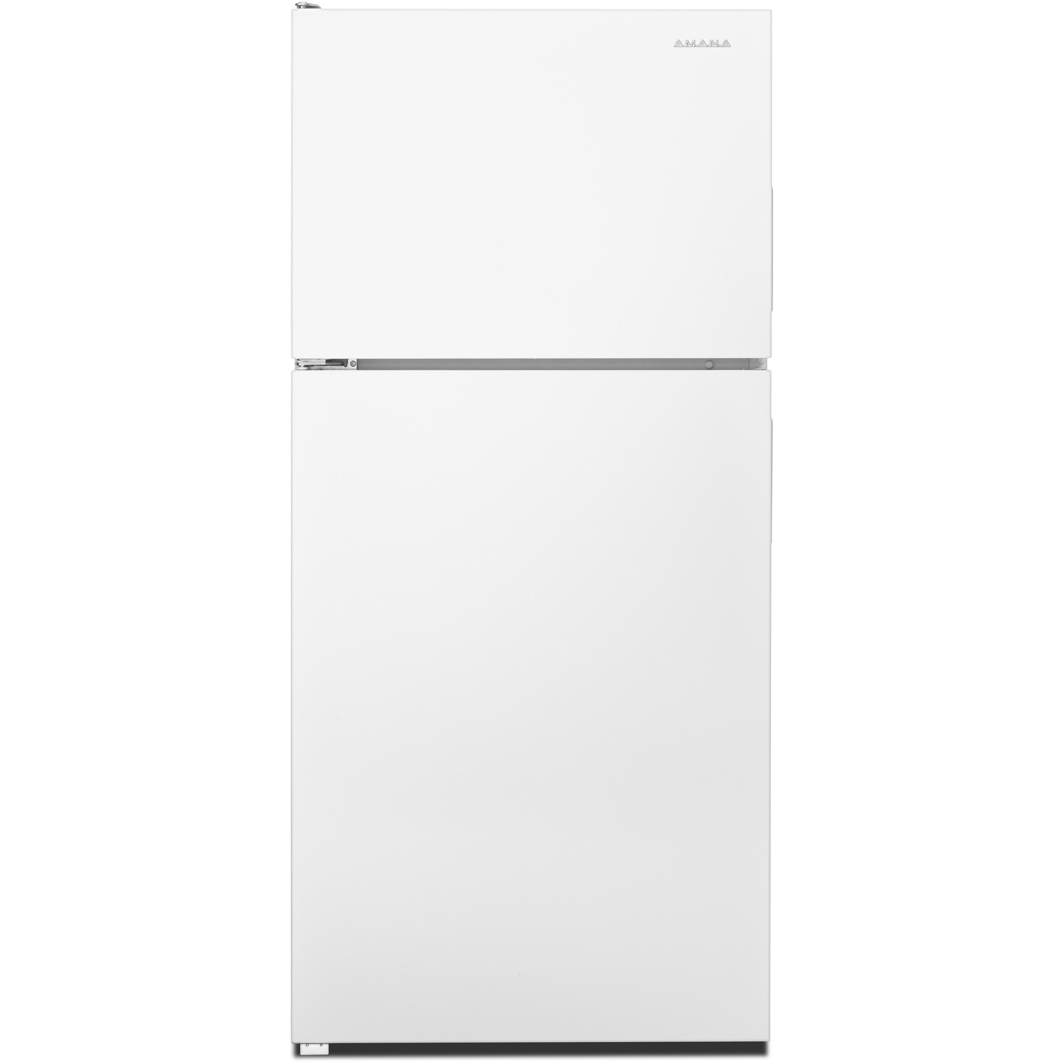Amana 30-inch 18cu.ft. Top Mount Freezer Refrigerator ART318FFDW IMAGE 1