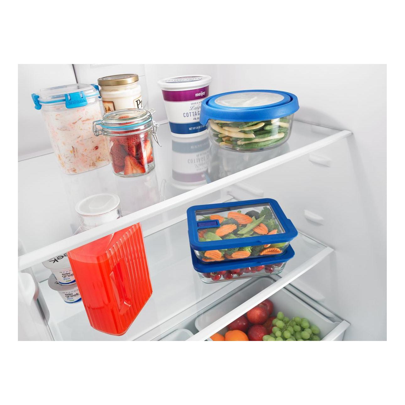 Amana 30-inch 18cu.ft. Top Mount Freezer Refrigerator ART318FFDW IMAGE 6