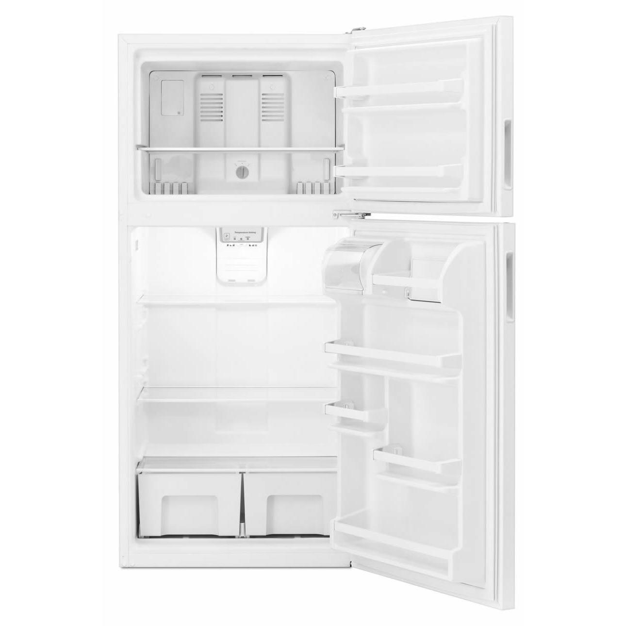Amana 30-inch 18cu.ft. Top Mount Freezer Refrigerator ART318FFDW IMAGE 8