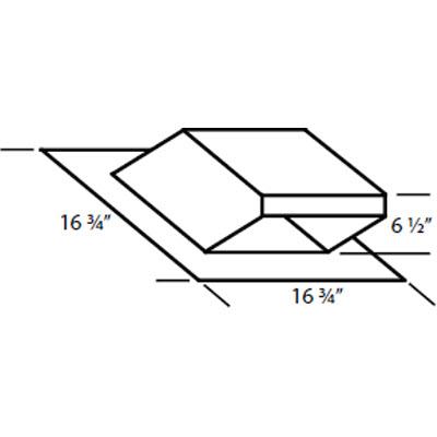 Vent-A-Hood Ventilation Accessories Caps/Louvers and Collars VP540 IMAGE 1