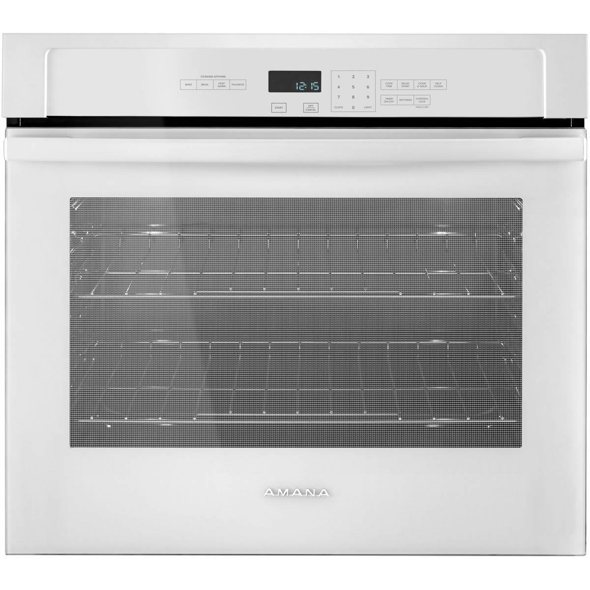 Amana 30-inch, 5 cu. ft. Built-in Single Wall Oven AWO6313SFW IMAGE 1