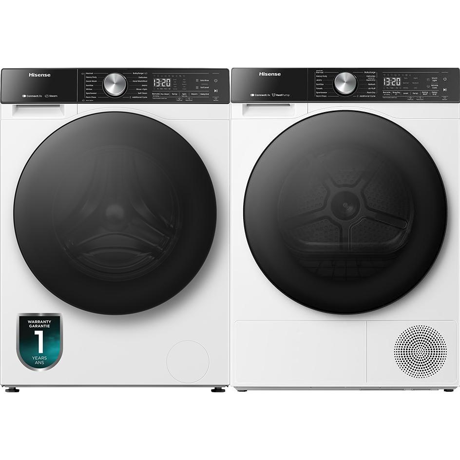 Hisense Laundry WF5S2845BW, DH5S452BW IMAGE 1