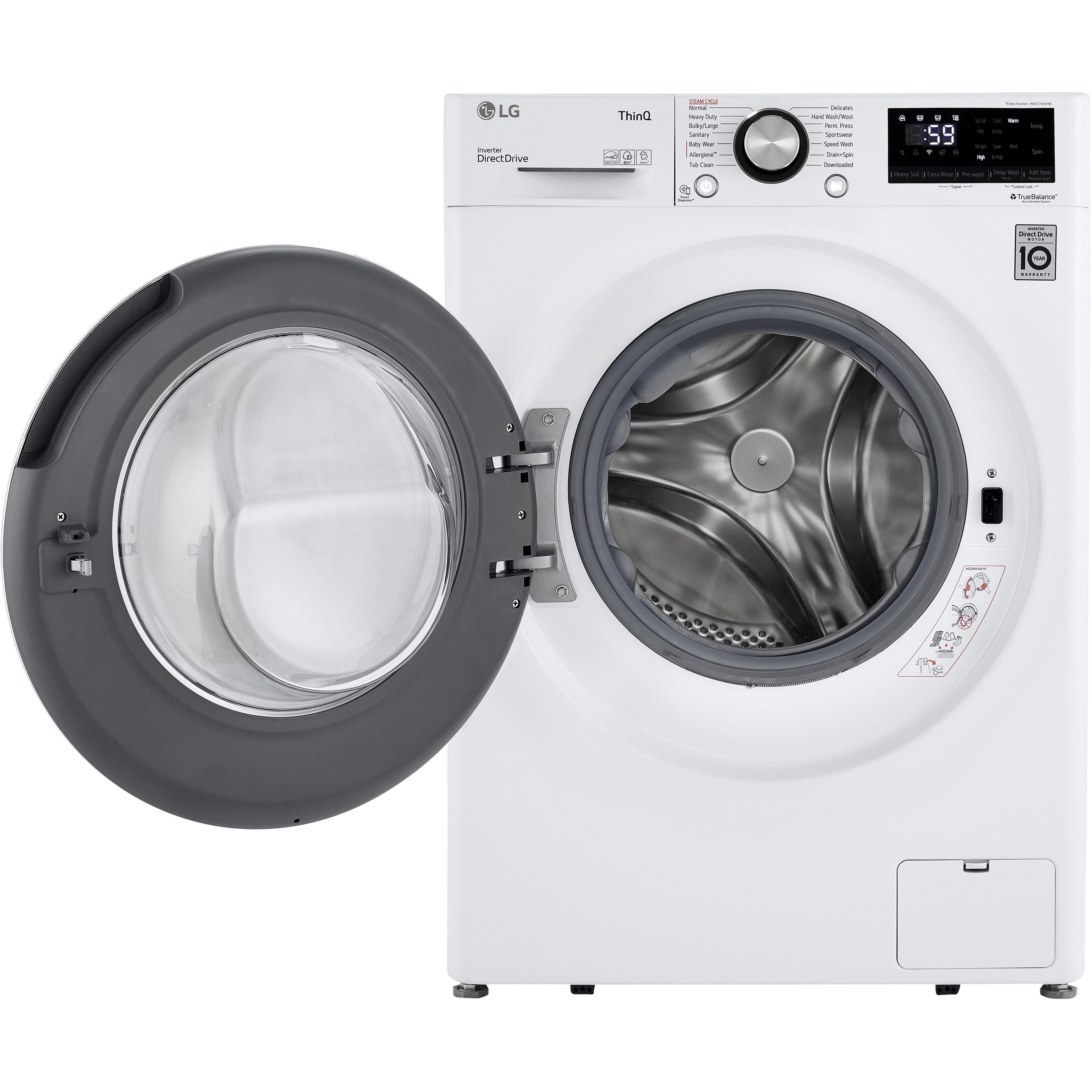 LG Laundry WM1455HWA, DLHC1455W IMAGE 3