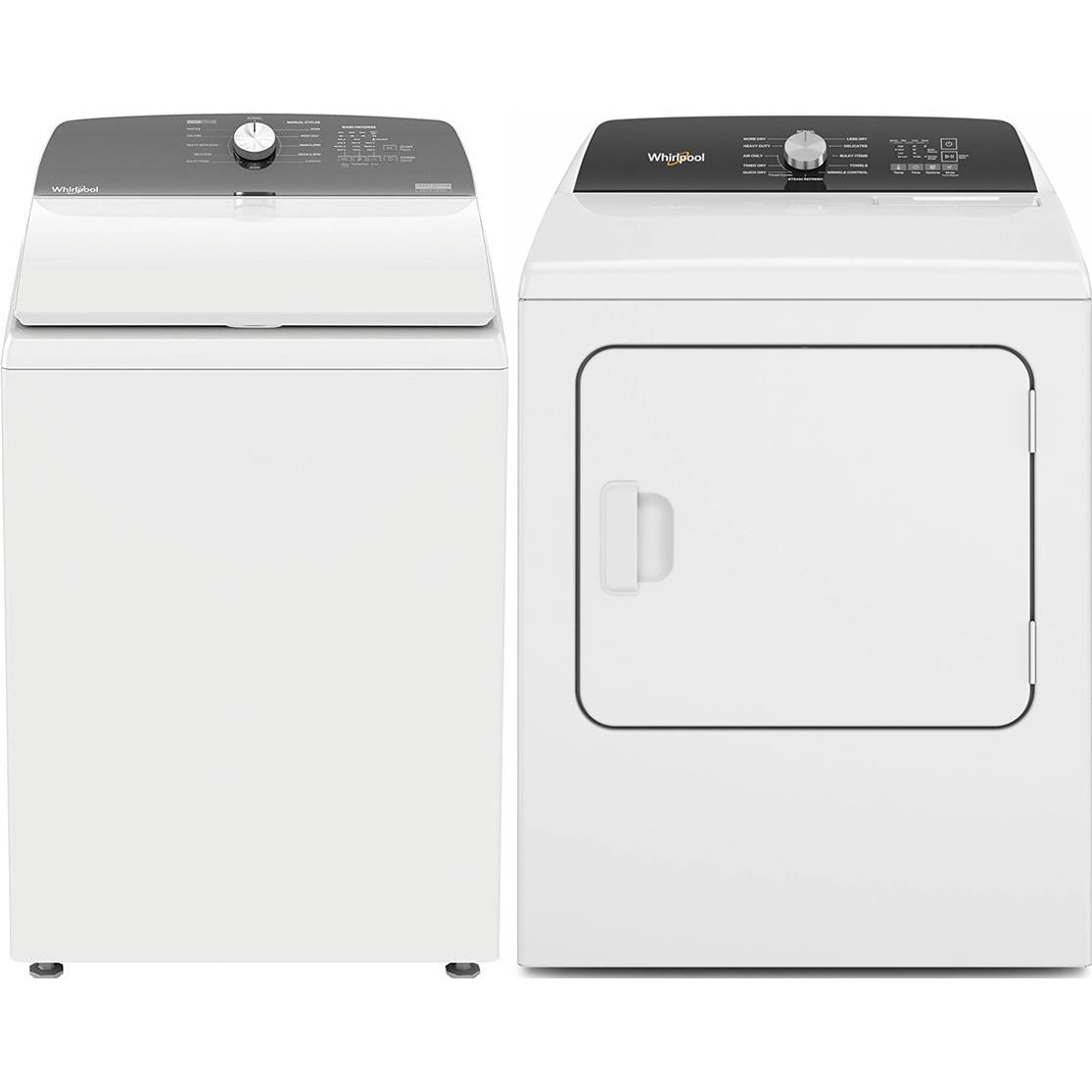 Whirlpool Laundry WTW4000SW, YWED5050LW IMAGE 1