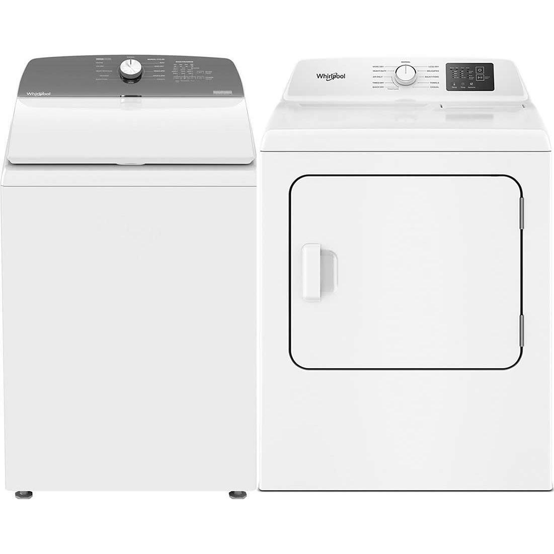 Whirlpool Laundry WTW4000SW, WGD4105SW IMAGE 1