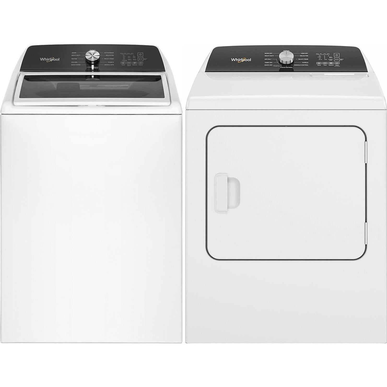 Whirlpool Laundry WTW5025SW, WGD5050LW IMAGE 1