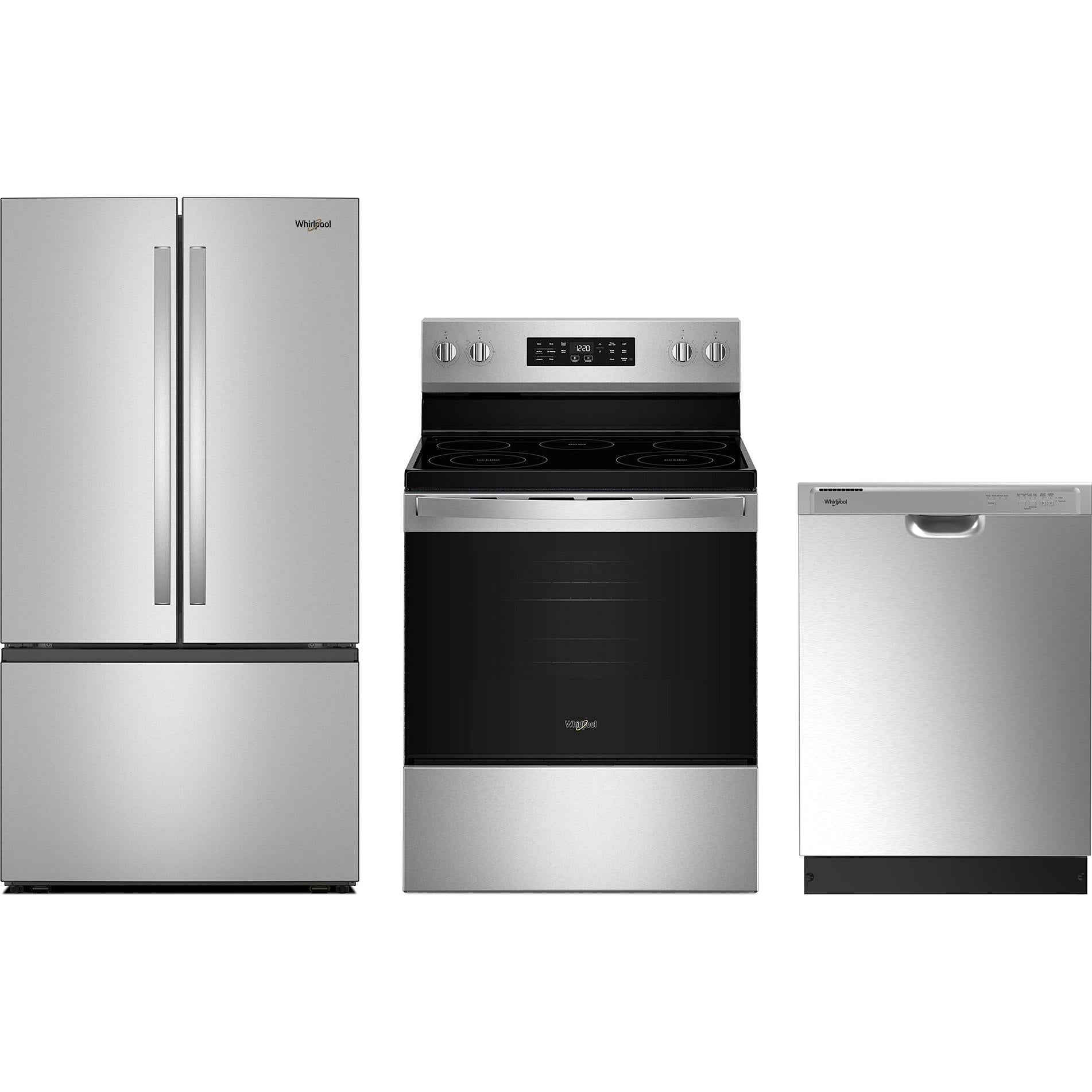 Whirlpool Kitchen WRFF3136SZ, YWFES4530SZ, WDF341PAPM IMAGE 1
