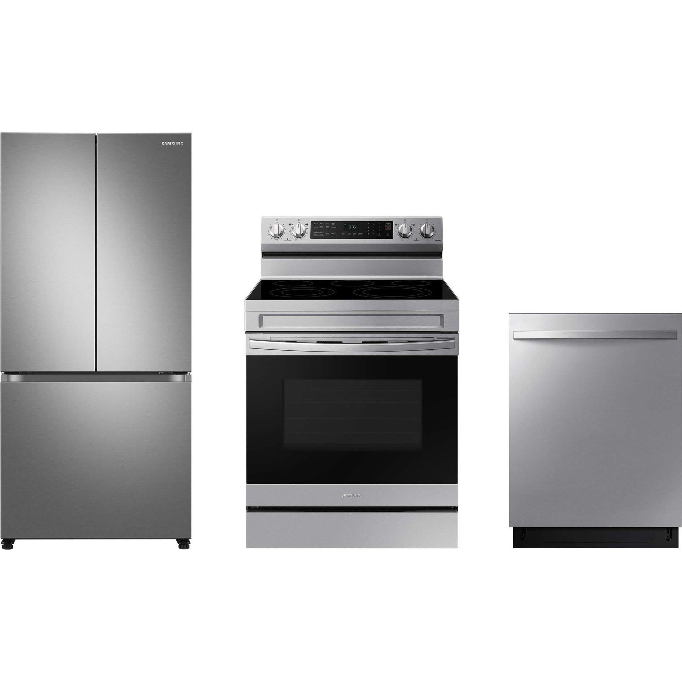 Samsung Kitchen RF18A5101SR, NE63A6511SS, DW80CG4021SR IMAGE 1