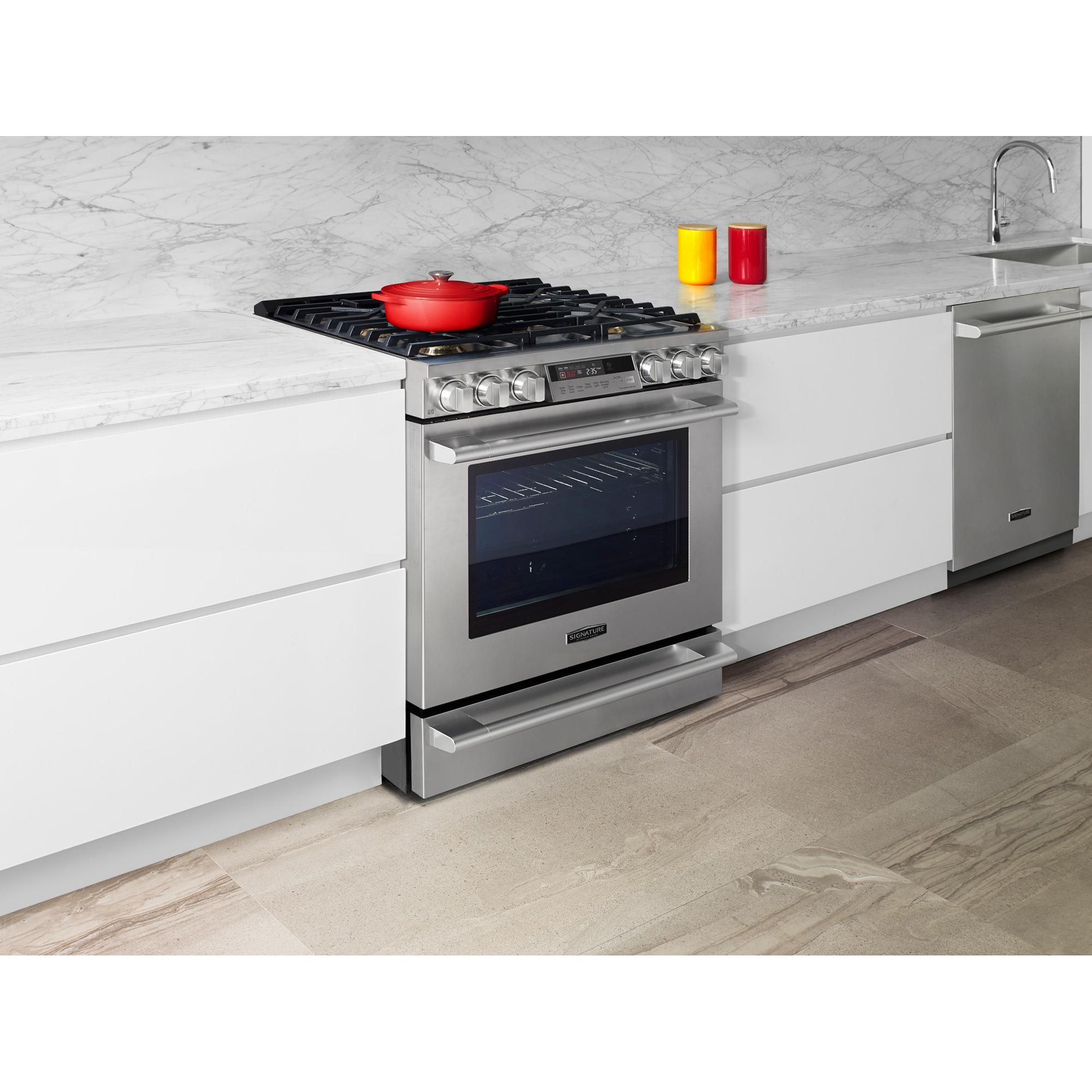 Signature Kitchen Suite 30-inch Slide-In Gas Range UPSG3014ST IMAGE 14