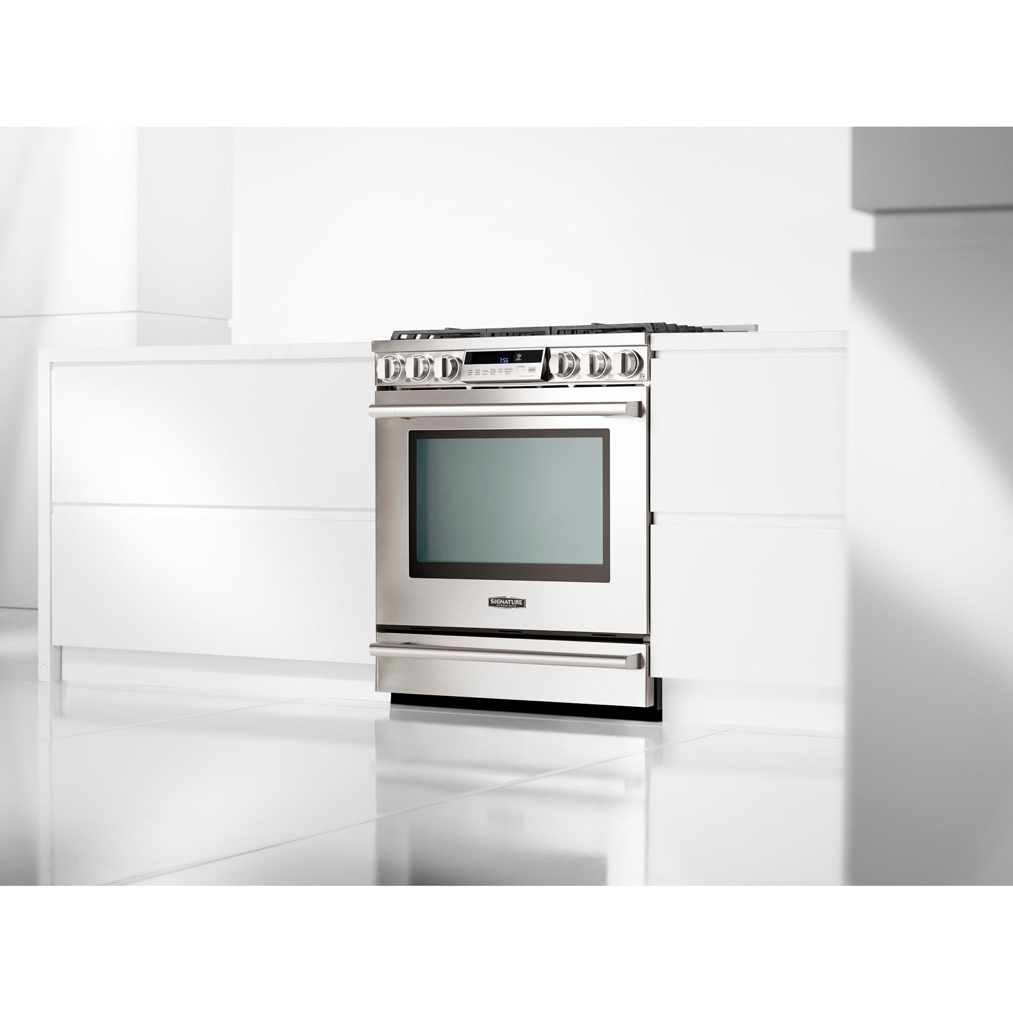 Signature Kitchen Suite 30-inch Slide-In Gas Range UPSG3014ST IMAGE 17