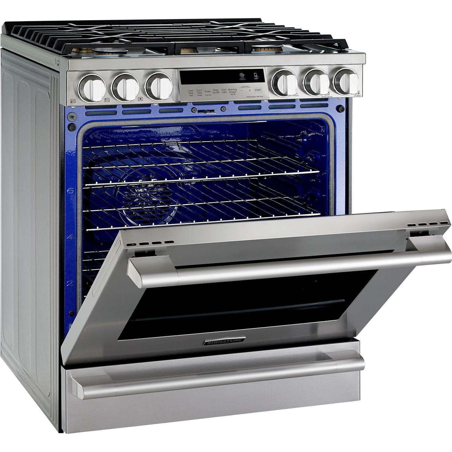 Signature Kitchen Suite 30-inch Slide-In Gas Range UPSG3014ST IMAGE 6