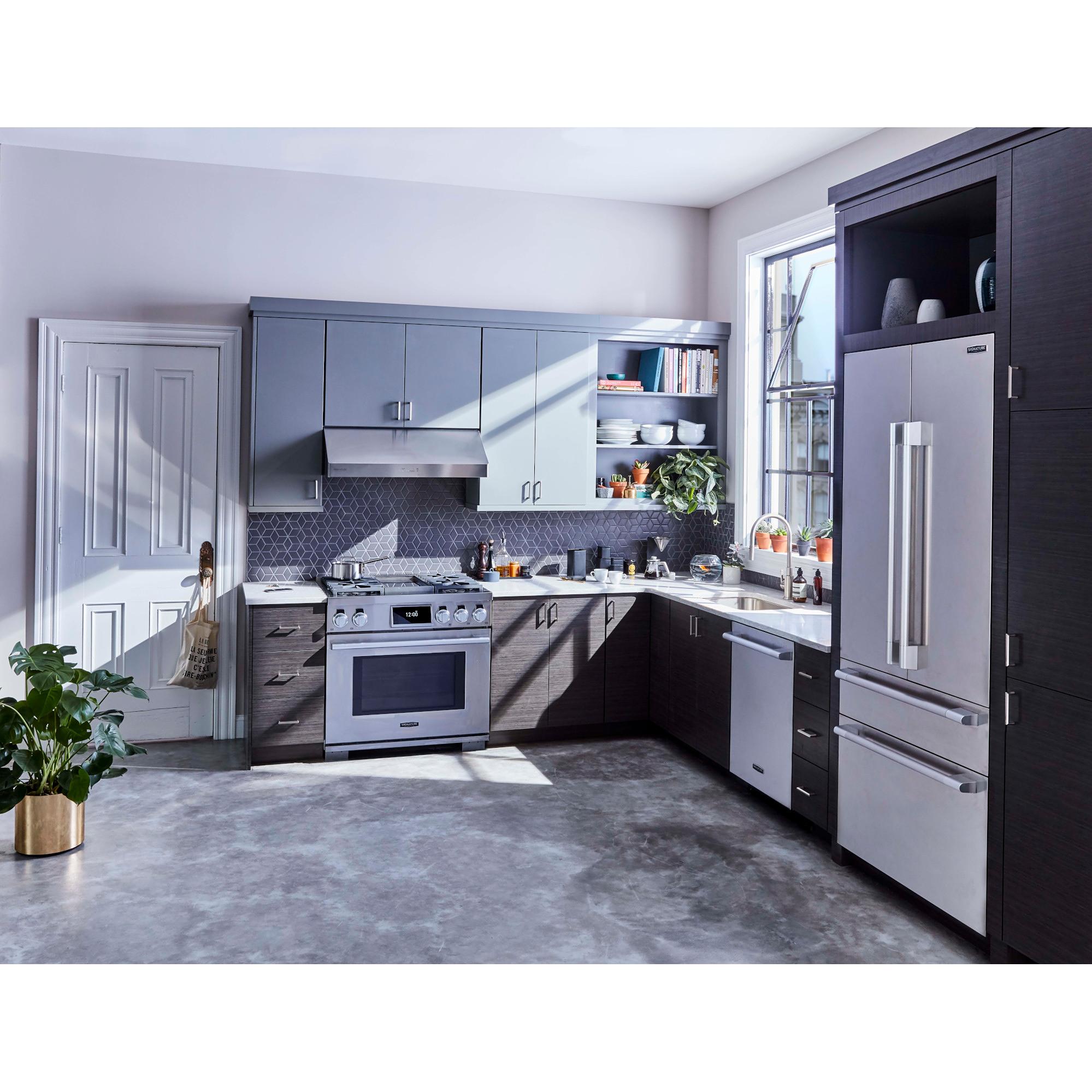 Signature Kitchen Suite 36-inch Freestanding Dual-Fuel Range with Steam-Assist Oven SKSDR360GS IMAGE 18