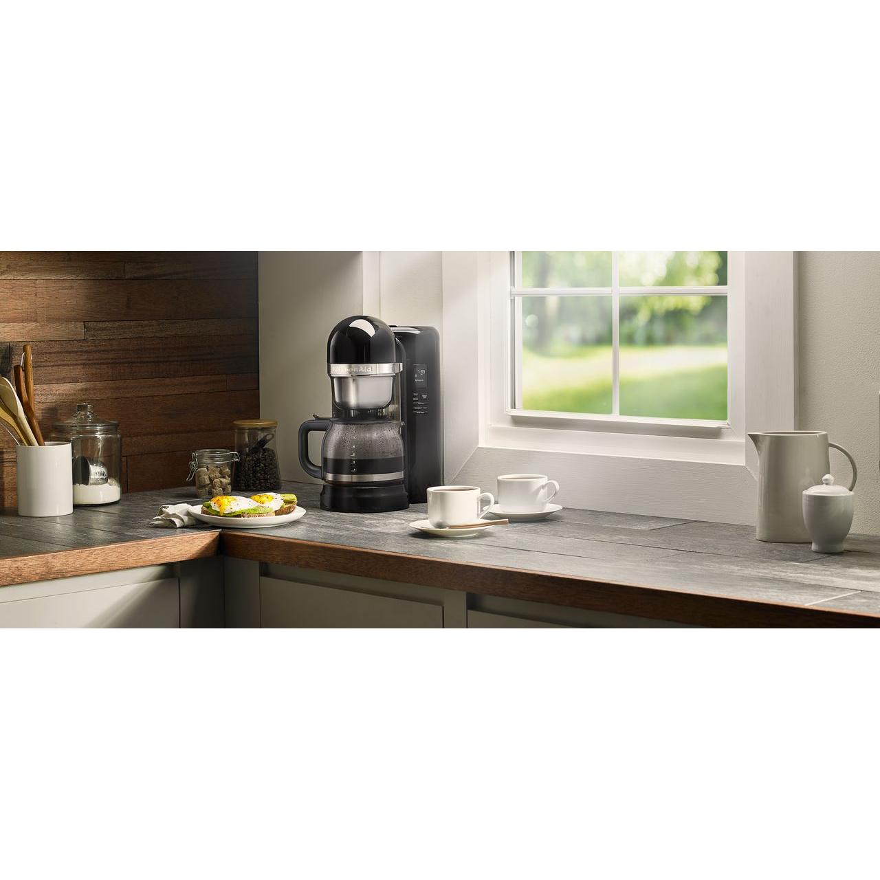 KitchenAid 12 Cup Coffee Maker with One Touch Brewing KCM1204OB IMAGE 6