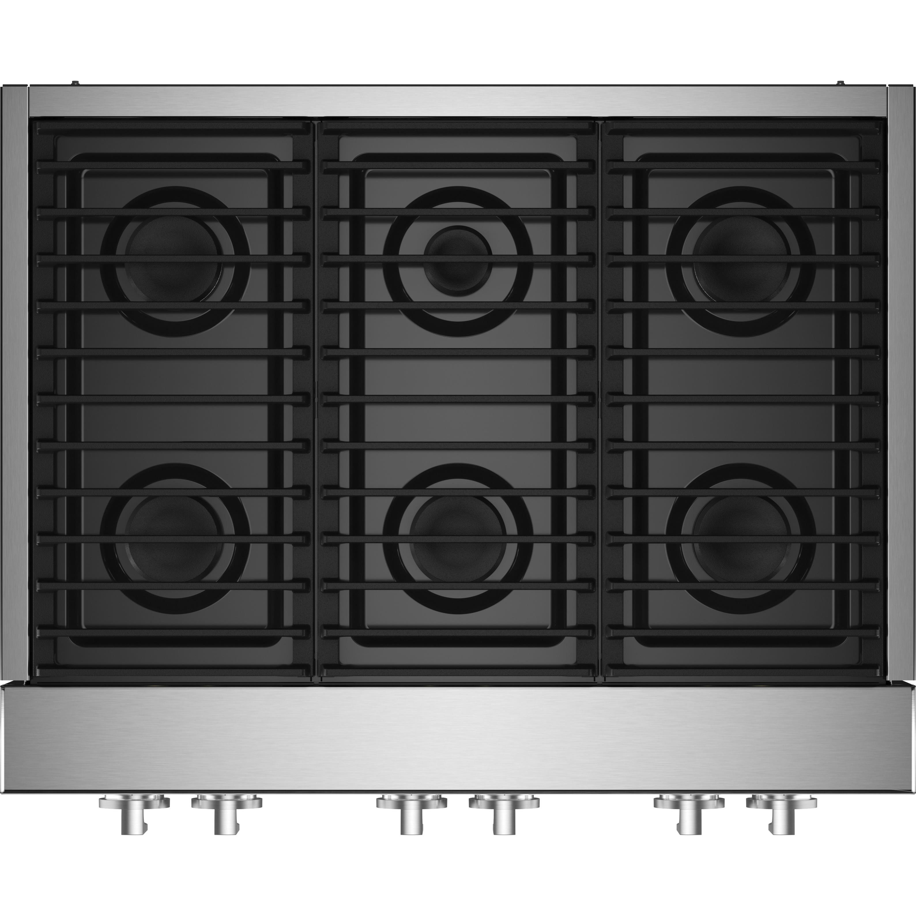 JennAir Noir 36-inch Gas Rangetop JGCP436HM IMAGE 2