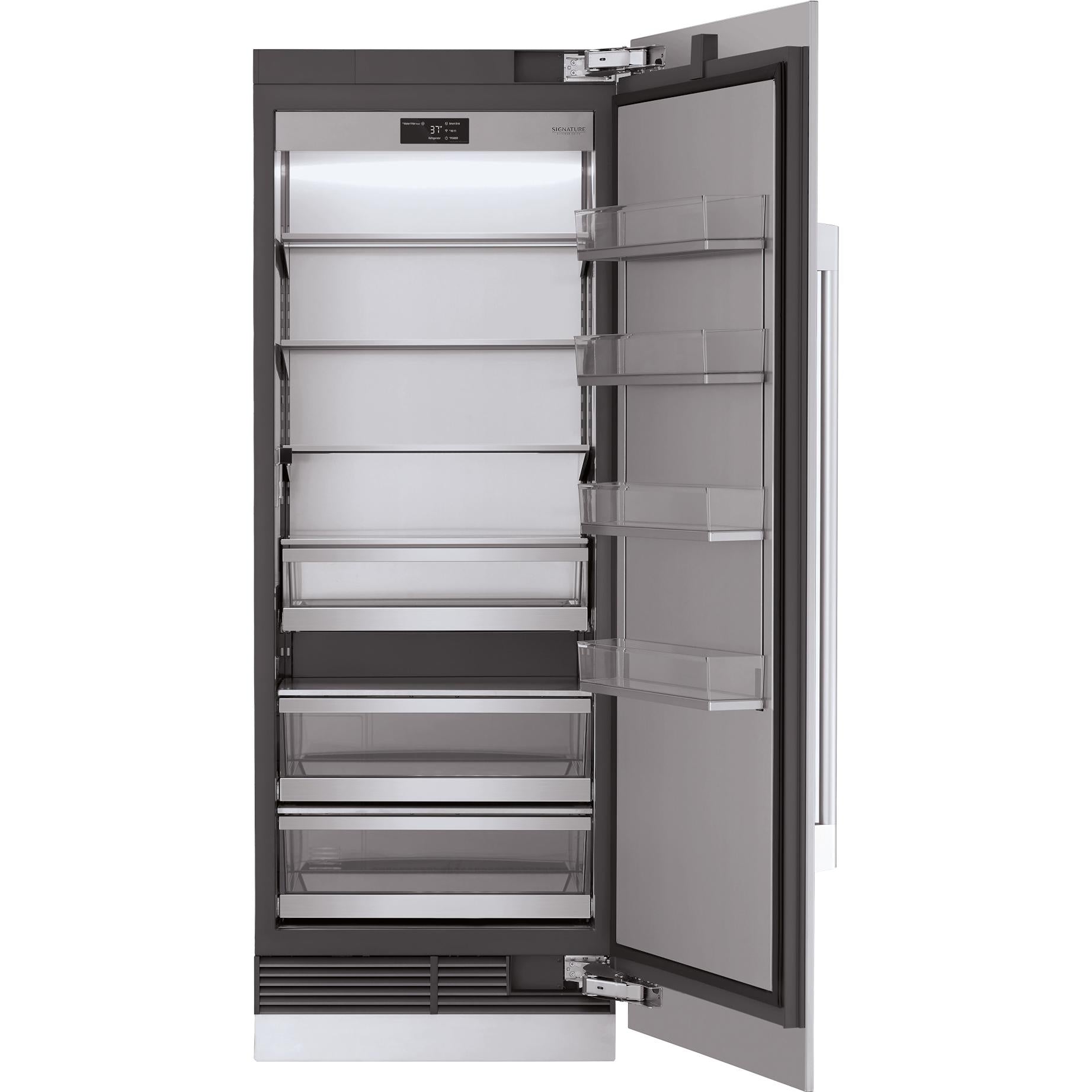 Signature Kitchen Suite 30-inch, 18 cu.ft. Built-in All-Refrigerator with Wi-Fi Connectivity SKSCR3001P IMAGE 1
