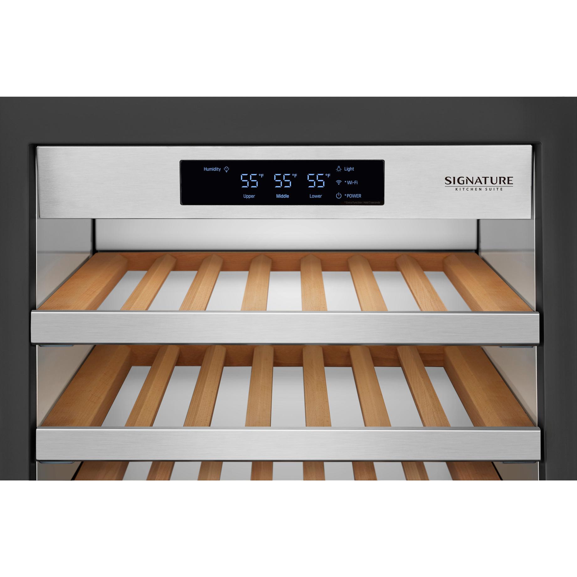 Signature Kitchen Suite 113-Bottle Wine Cooler with Wi-Fi Connectivity SKSCW241RP IMAGE 5