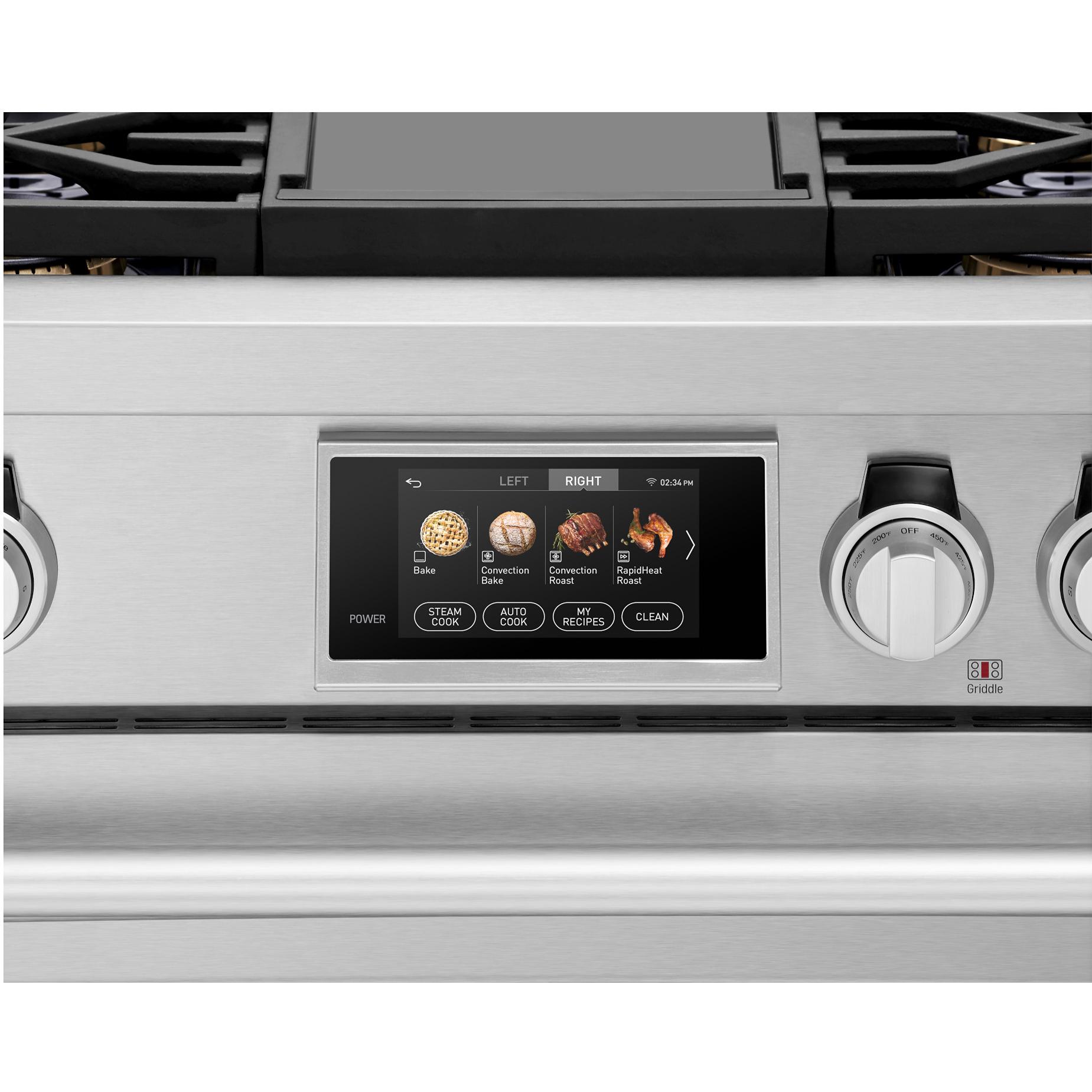 Signature Kitchen Suite 36-inch Freestanding Gas Range with Wi-Fi Connectivity SKSGR360GS IMAGE 11