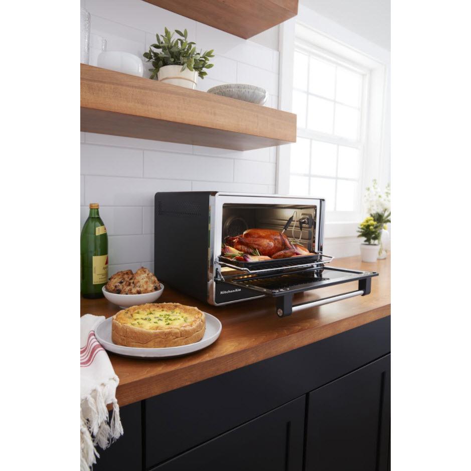 KitchenAid Dual Convection Countertop Oven With Temperature Probe KCO255BM IMAGE 7