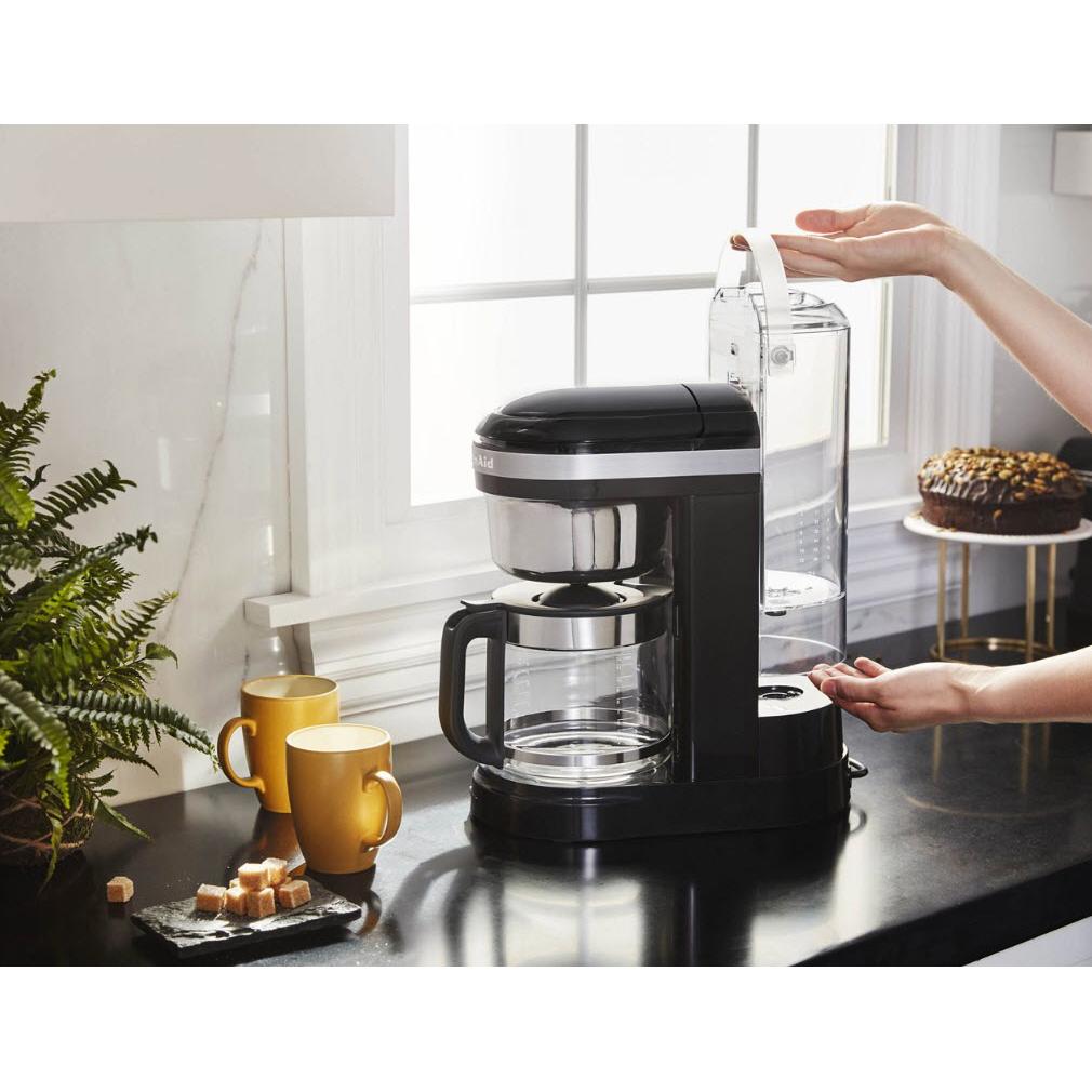 KitchenAid 12 Cup Drip Coffee Maker With Spiral Showerhead & Programmable Warming Plate KCM1209OB IMAGE 3