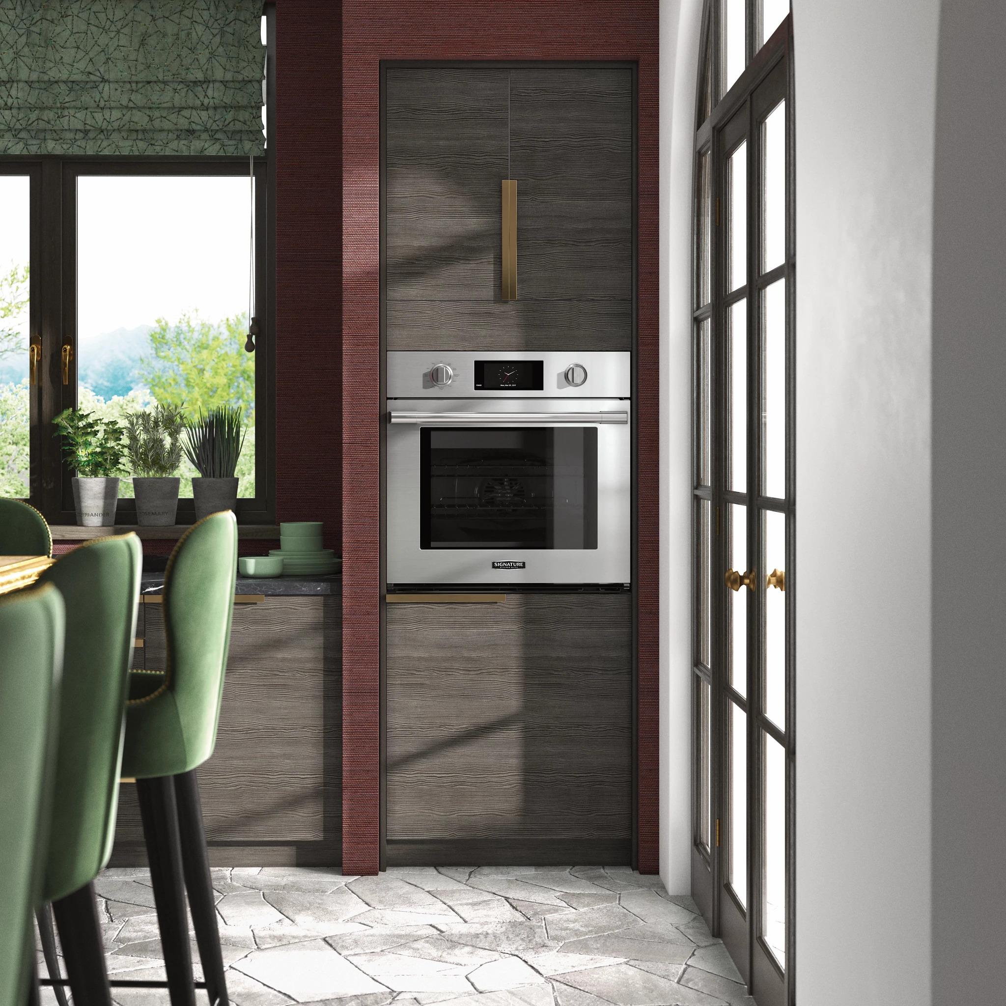 Signature Kitchen Suite 30-inch Single Wall Oven with Steam Assist SKSSV3001S IMAGE 15