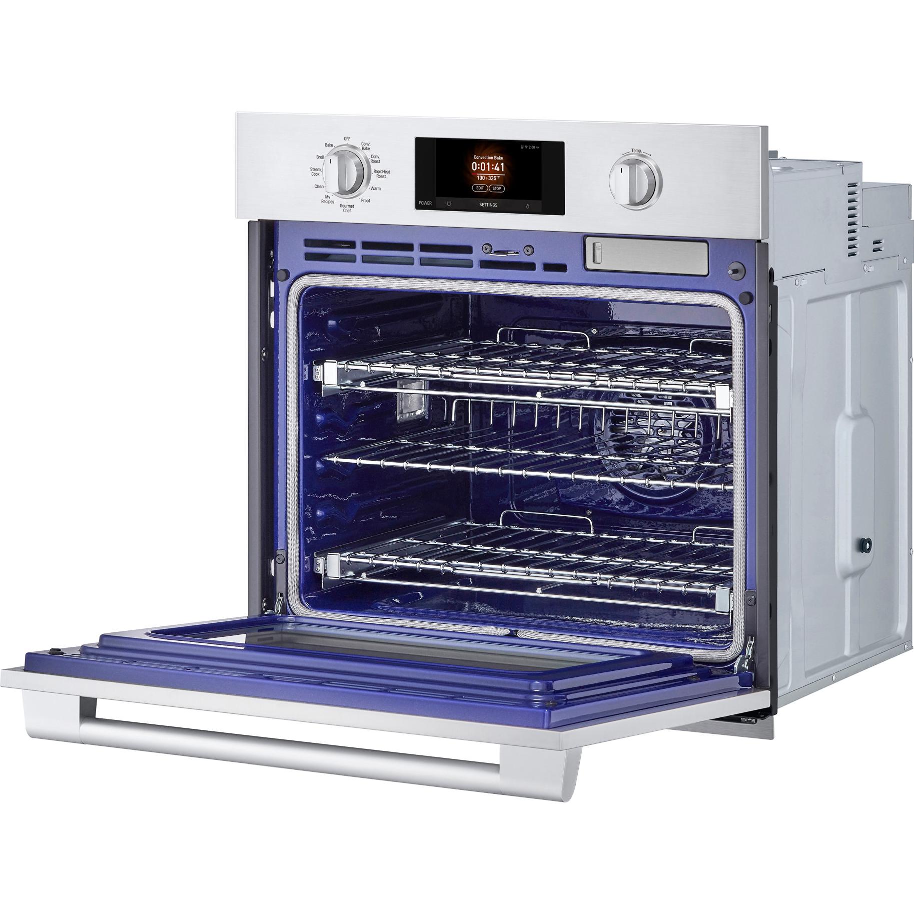 Signature Kitchen Suite 30-inch Single Wall Oven with Steam Assist SKSSV3001S IMAGE 5