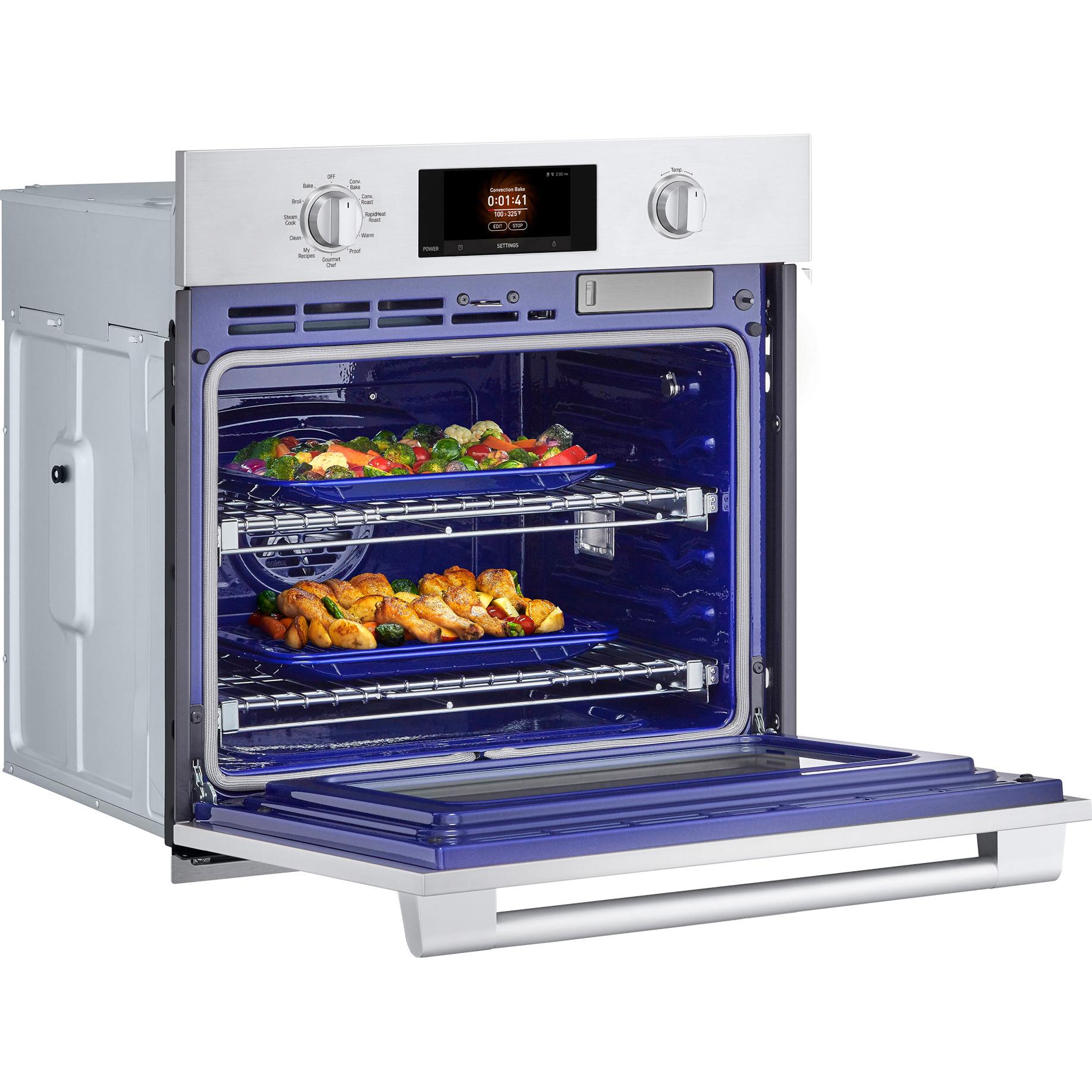 Signature Kitchen Suite 30-inch Single Wall Oven with Steam Assist SKSSV3001S IMAGE 8