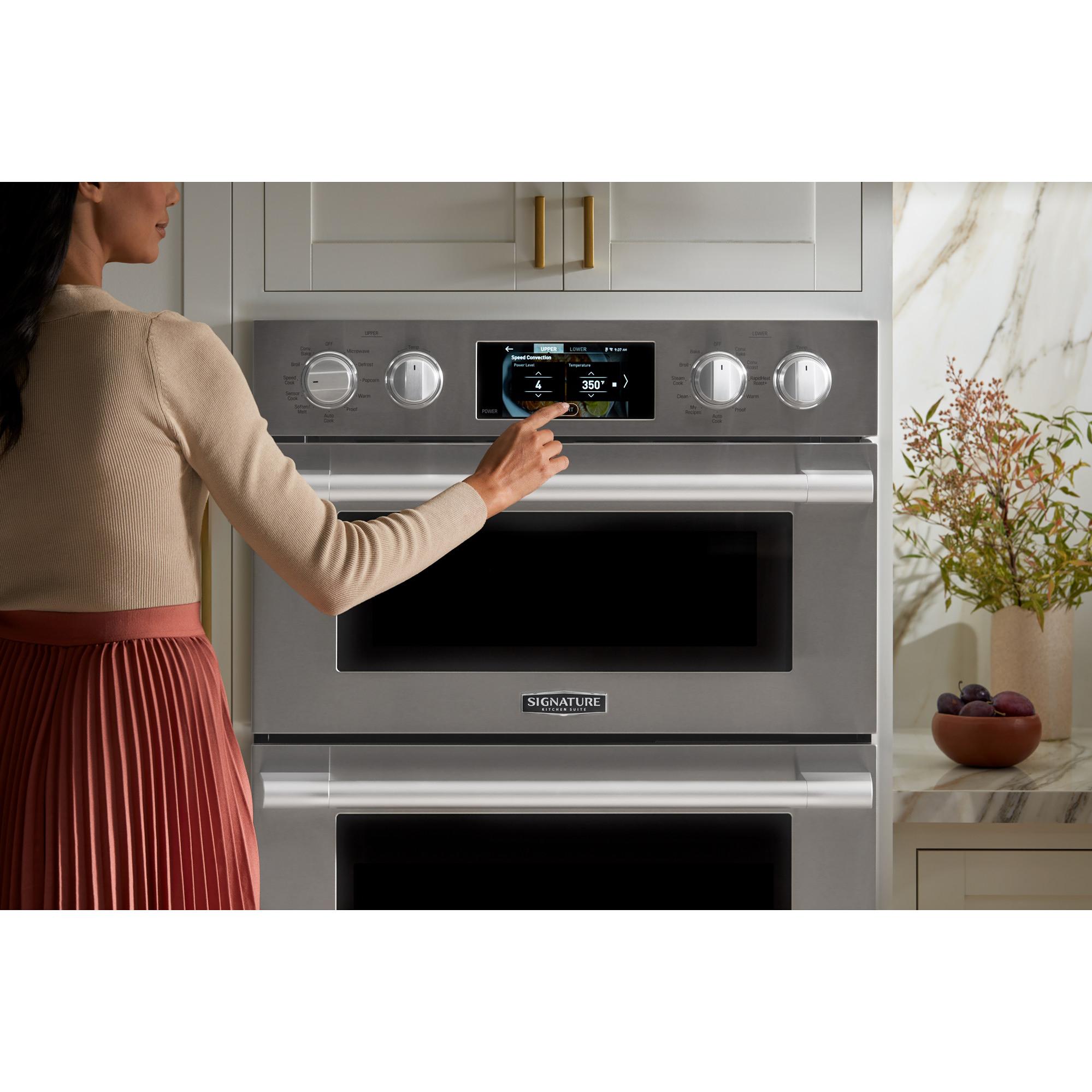Signature Kitchen Suite 30-inch Built-in Combination Wall Oven with Steam-Combi SKSCV3002S IMAGE 12