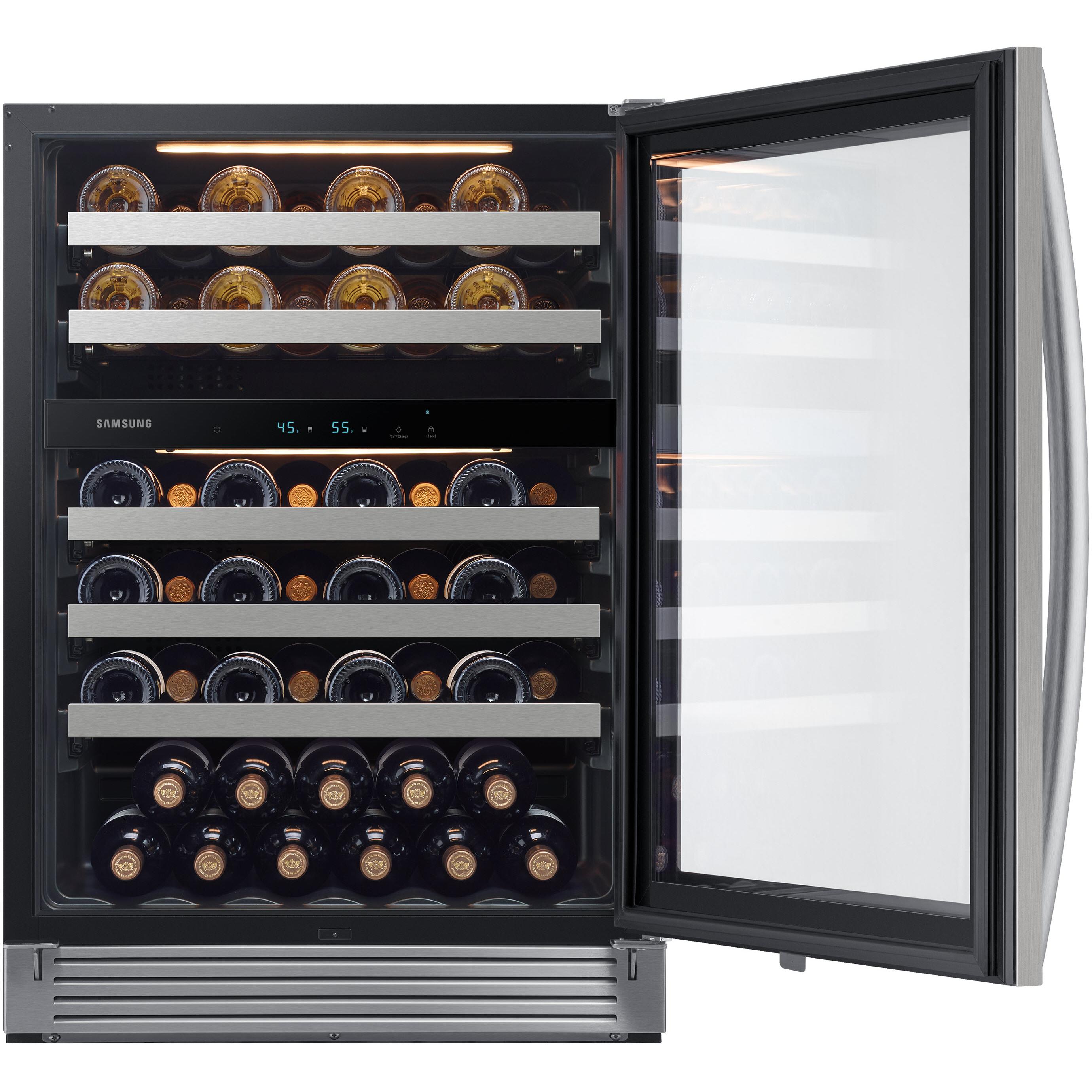 Samsung 51-Bottle Wine Cellar with Twin Cooling System™ RW51TS338SR/AA IMAGE 4
