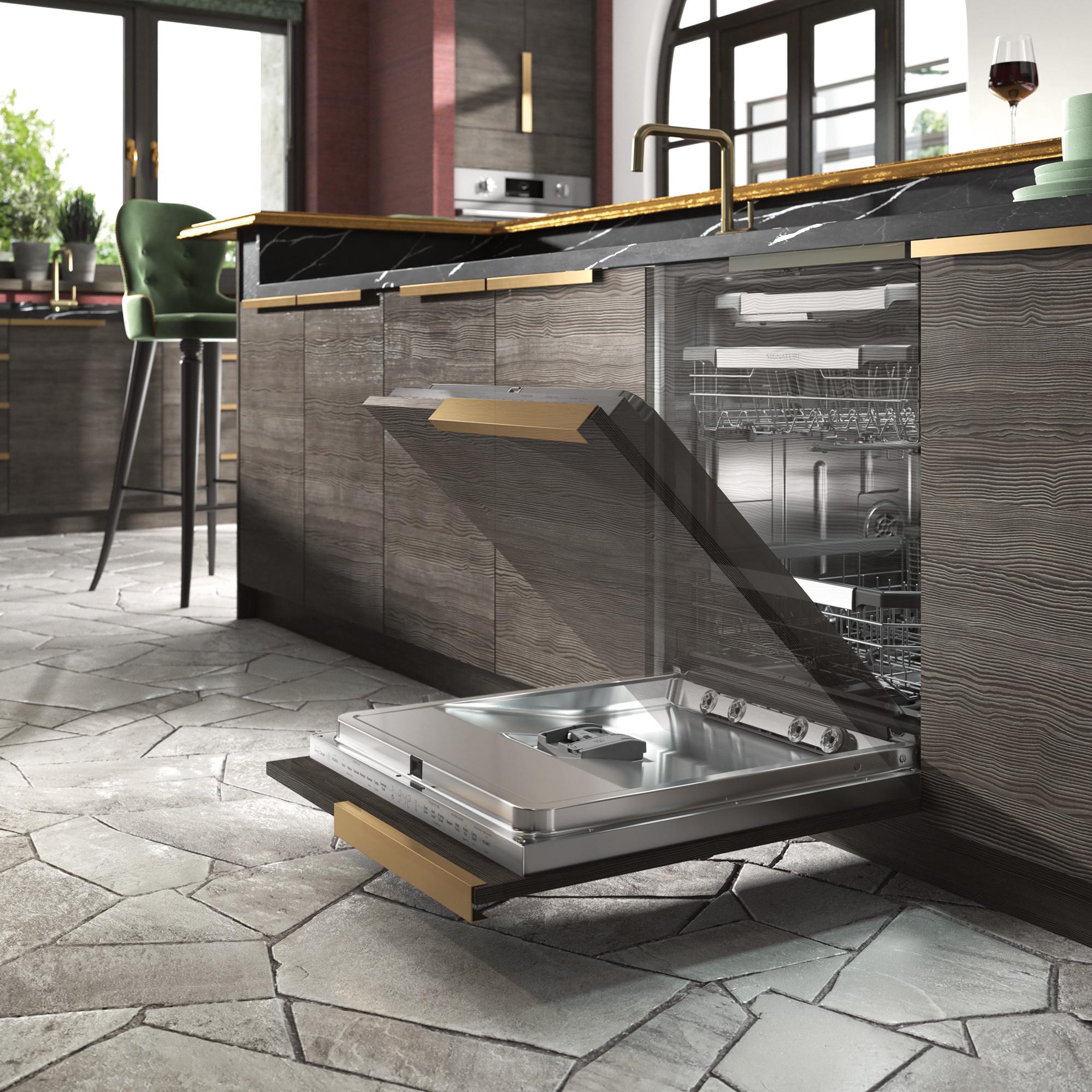 Signature Kitchen Suite 24-inch Built-in Dishwasher with PowerSteam® Technology SKSDW2402P IMAGE 7