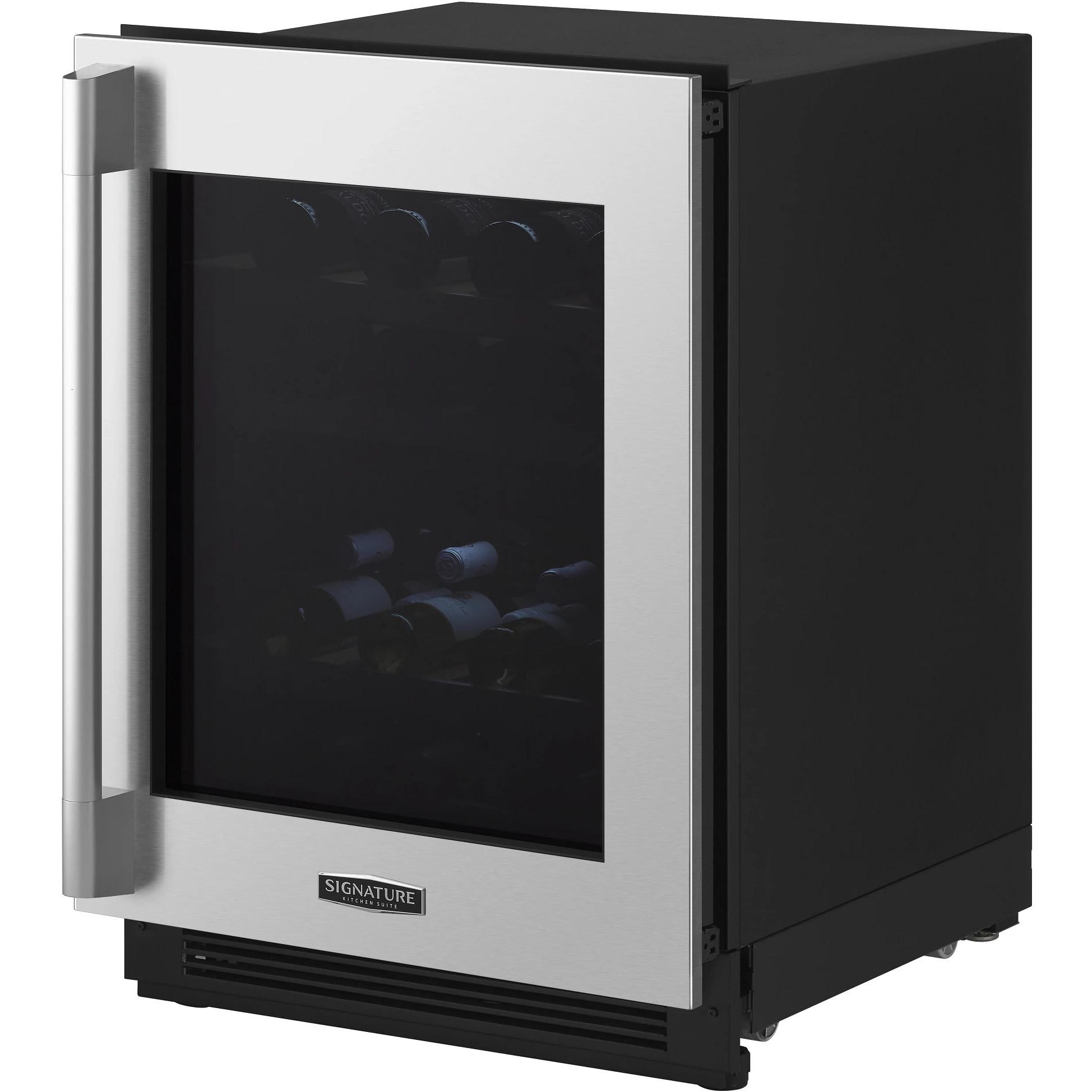 Signature Kitchen Suite 41-Bottle Wine Cooler with 2 Temperature Zones SKSUW2401P IMAGE 4