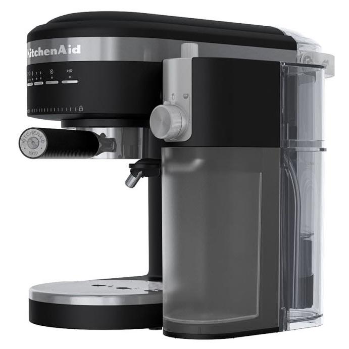 KitchenAid Semi-Automatic Espresso Machine & Automatic Milk Frother Attachment KES6404BM IMAGE 3