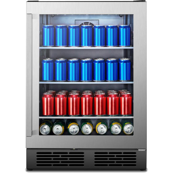 Hisense 5.4 cu. ft. Freestanding Beverage Center HBC54D6AS IMAGE 1