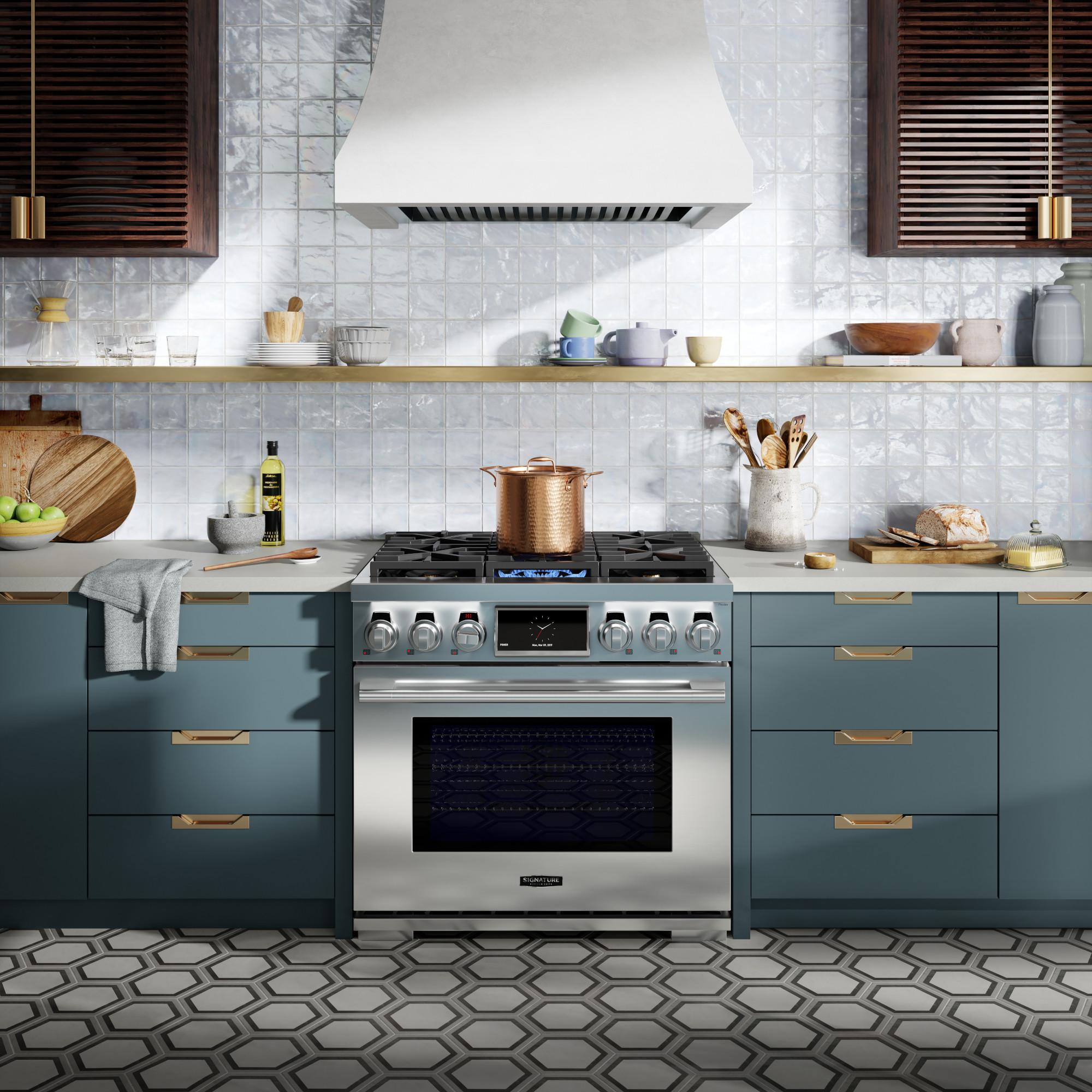 Signature Kitchen Suite 36-inch Freestanding Gas Range with SmartThinQ® SKSGR360S IMAGE 18