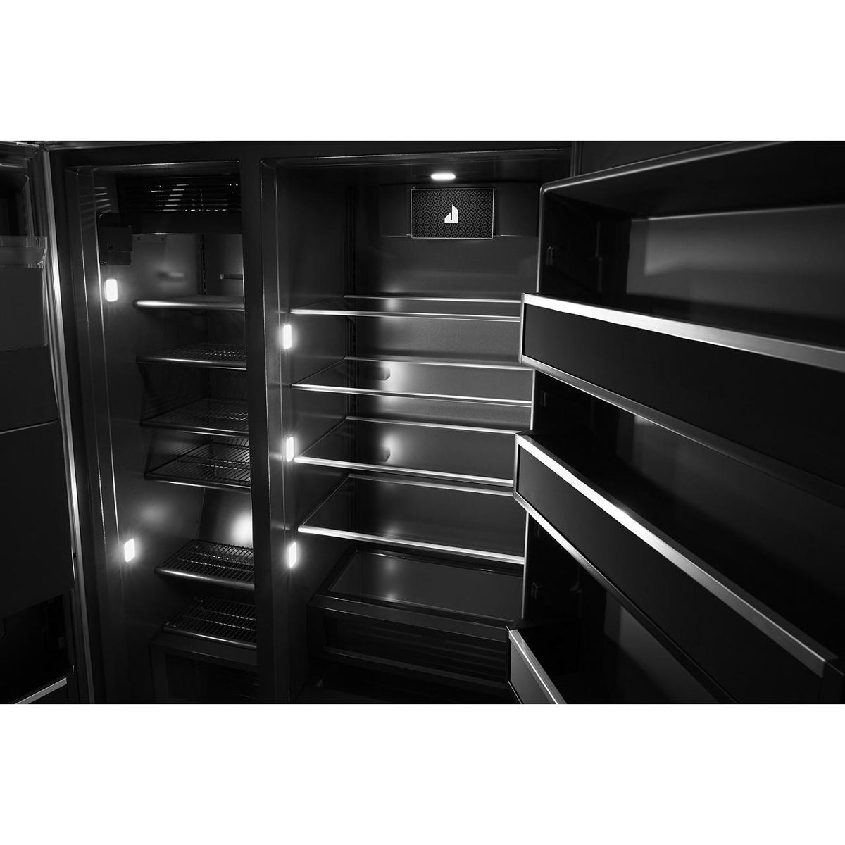 JennAir 42-inch, 25.5 cu. ft. Built-In Side-by-Side Refrigerator with External Ice and Water Dispenser JBSS42E22L IMAGE 4