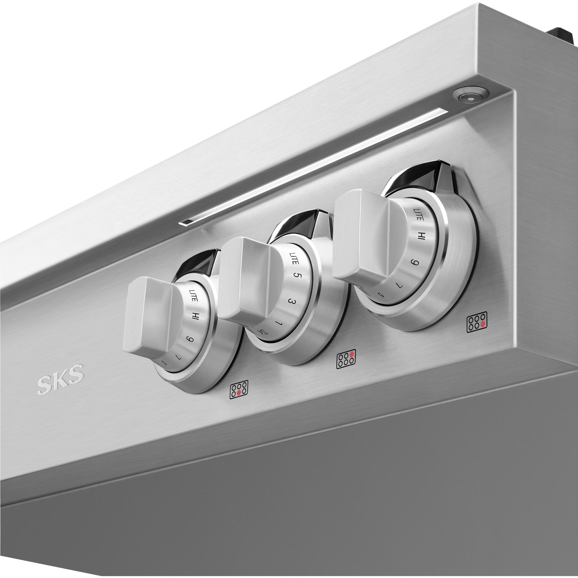 Signature Kitchen Suite 36-inch Built-in Gas Rangetop SKSRT360S IMAGE 15