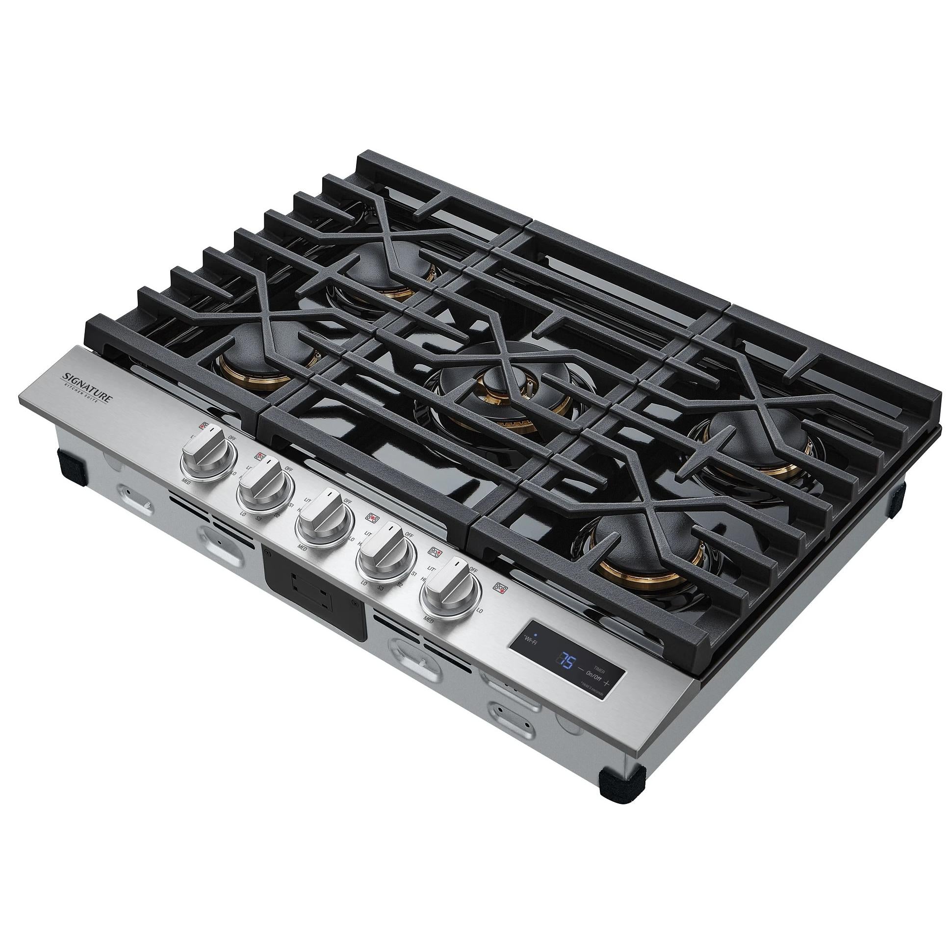 Signature Kitchen Suite 30-inch Gas Cooktop SKSGT3054S IMAGE 5