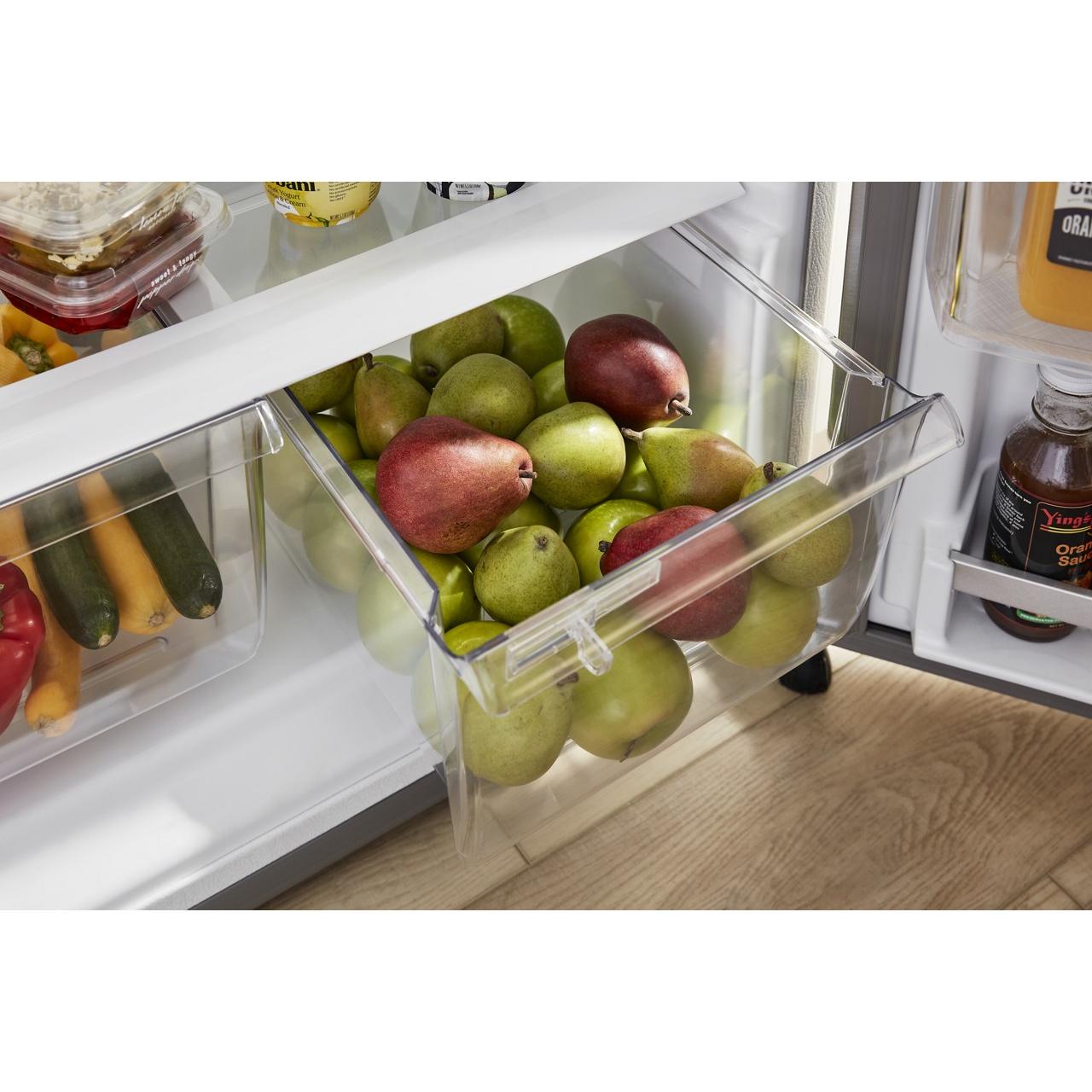 Whirlpool 28-inch Freestanding Top Freezer Refrigerator WRTX5328PW IMAGE 10