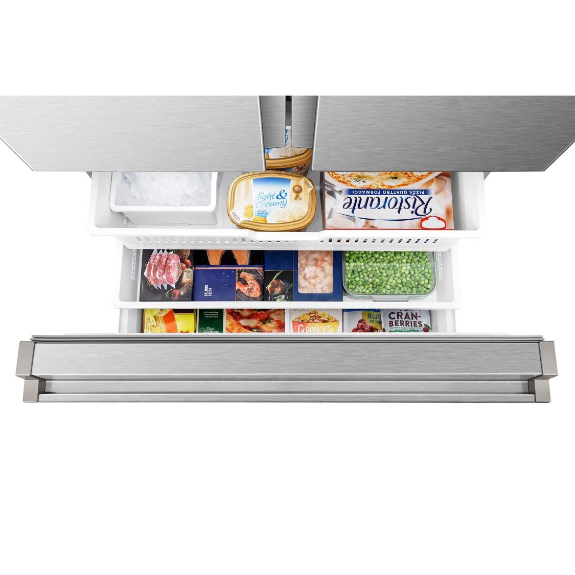 Hisense 36-inch, 22.4 cu. ft. Counter-Depth French 3-Door Refrigerator with Water Dispensing System RF225C3CSEI IMAGE 8
