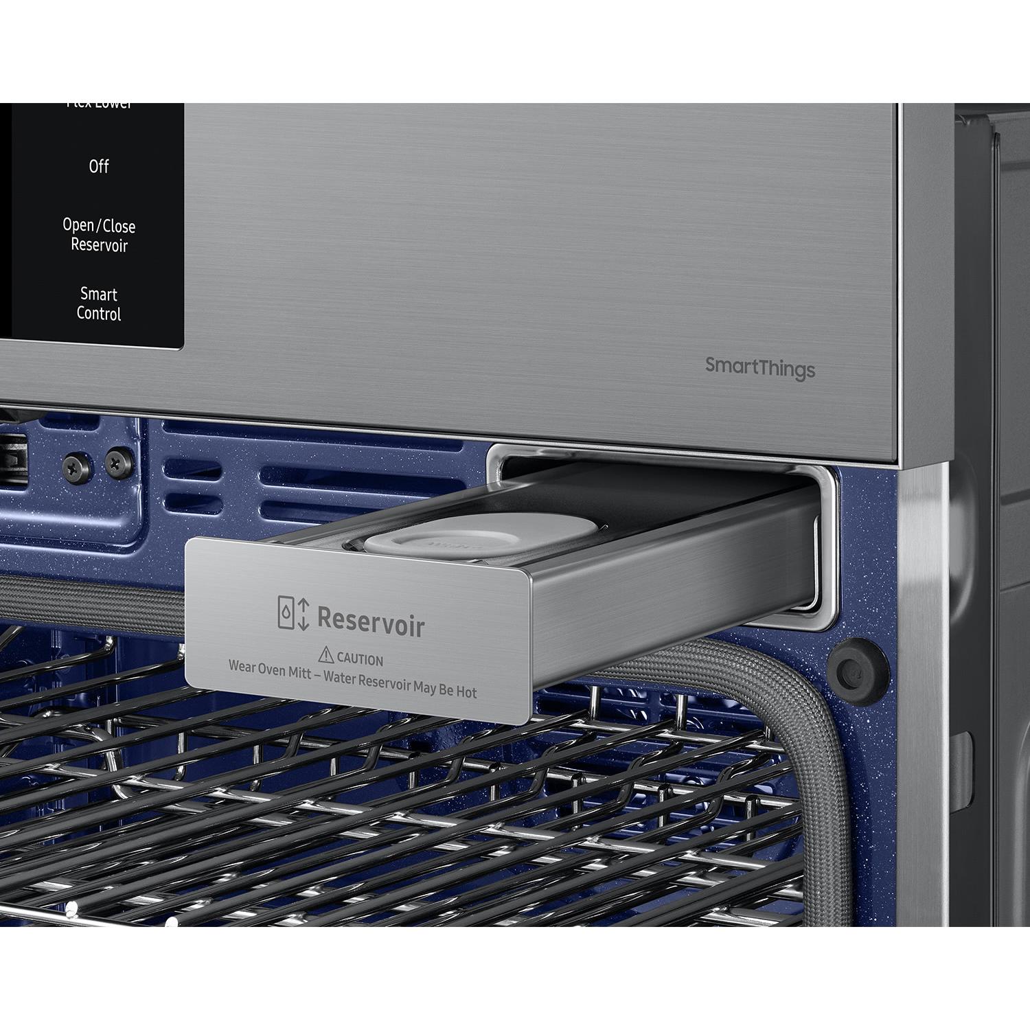 Samsung Bespoke 30-inch, 5.1 cu.ft. Built-in Single Wall Oven NV51CG700SSRAA IMAGE 8