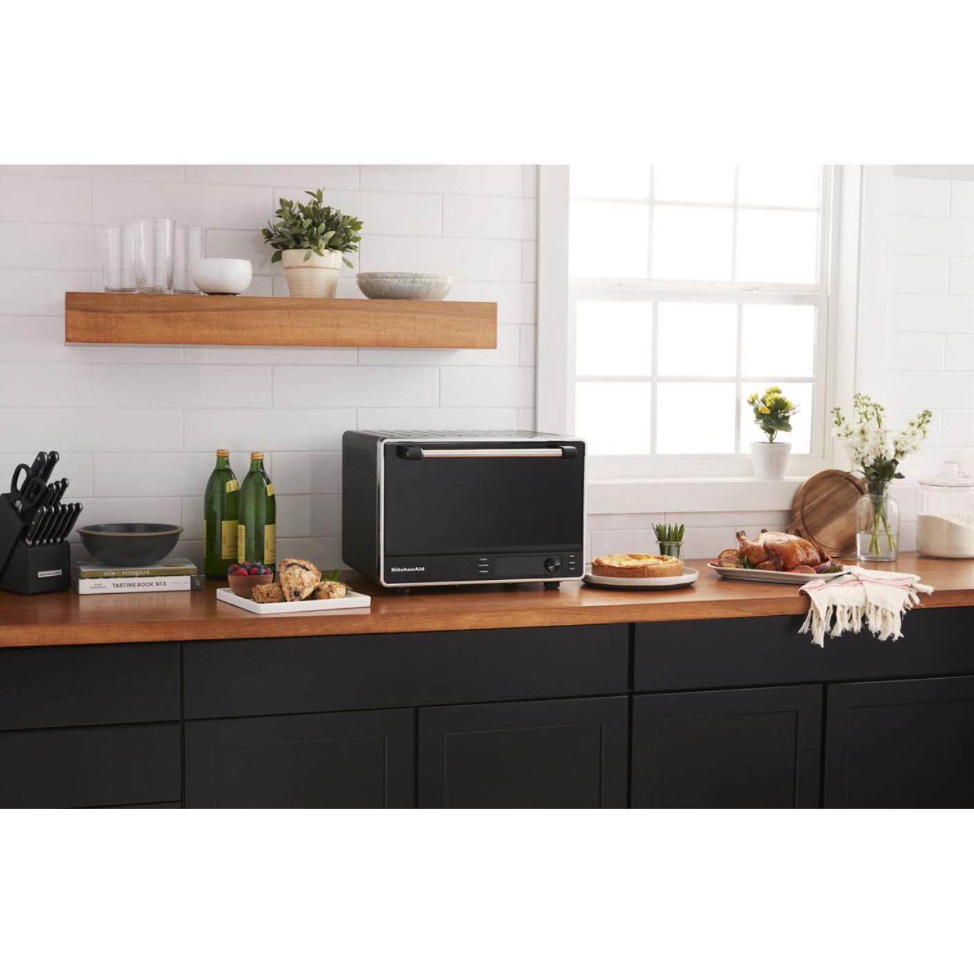 KitchenAid Dual Convection Countertop Oven With Temperature Probe KCO255BMSP IMAGE 6