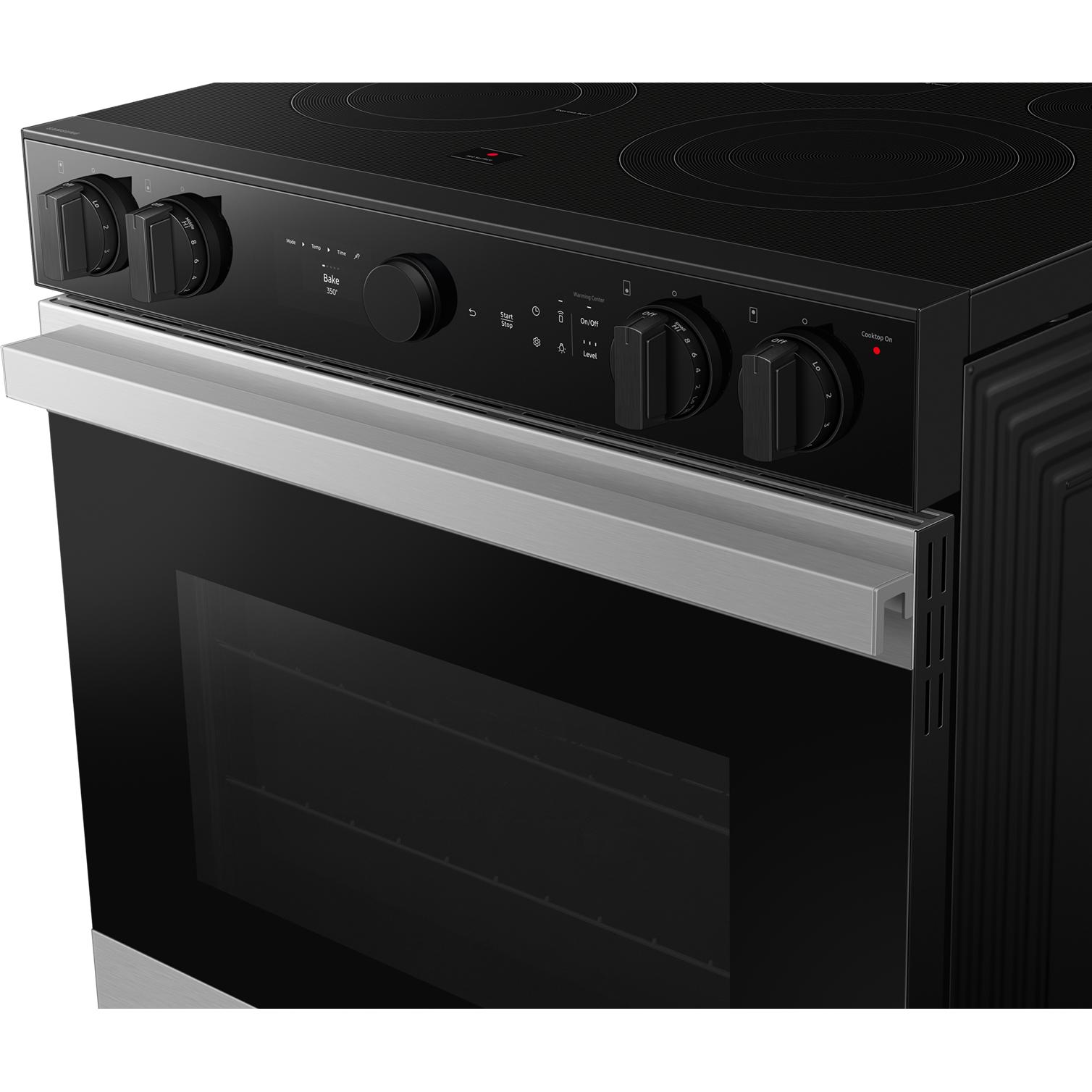 Samsung 6.3 cu. ft. Bespoke Smart Slide-In Electric Range NSE6DG8500SR/AC IMAGE 4
