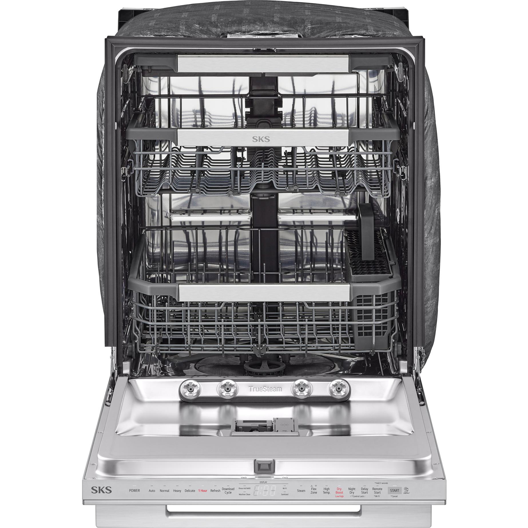 Signature Kitchen Suite 24-inch Built-In Powersteam® Stainless Steel Dishwasher SKSDW2411T IMAGE 2