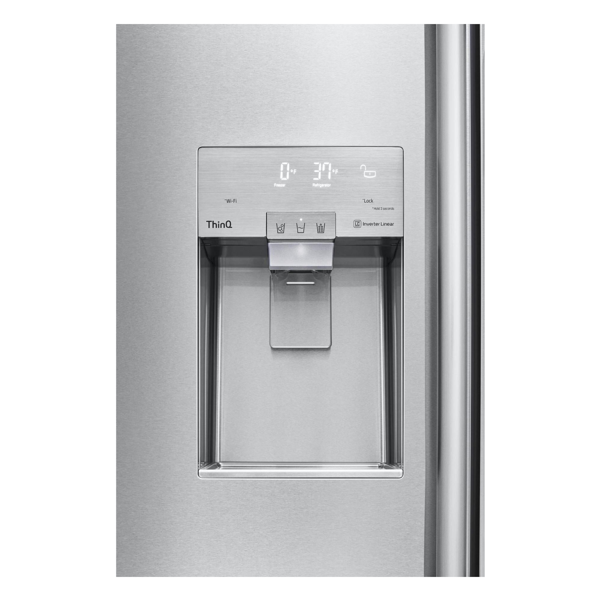 Signature Kitchen Suite 36-inch, 25.5 cu. ft. Counter-Depth French 3-Door Refrigerator with Wi-Fi SKSFD3623SD IMAGE 15