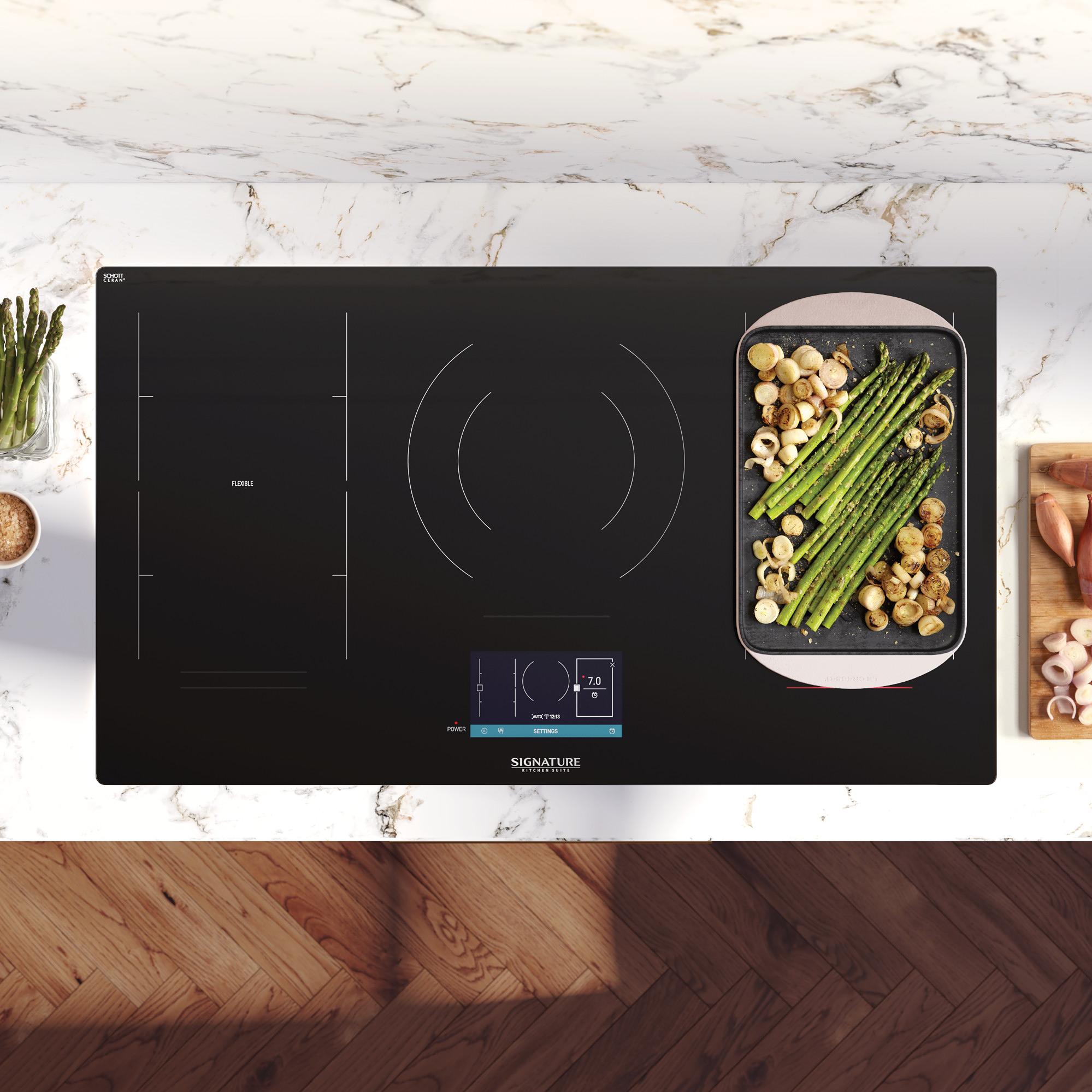 Signature Kitchen Suite 36-inch Built-in Flex Induction Cooktop with Wi-Fi SKSIT3601GE IMAGE 13