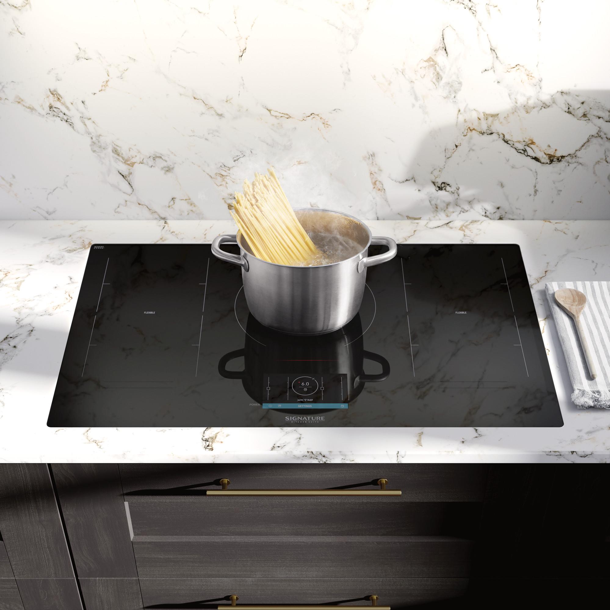 Signature Kitchen Suite 36-inch Built-in Flex Induction Cooktop with Wi-Fi SKSIT3601GE IMAGE 14