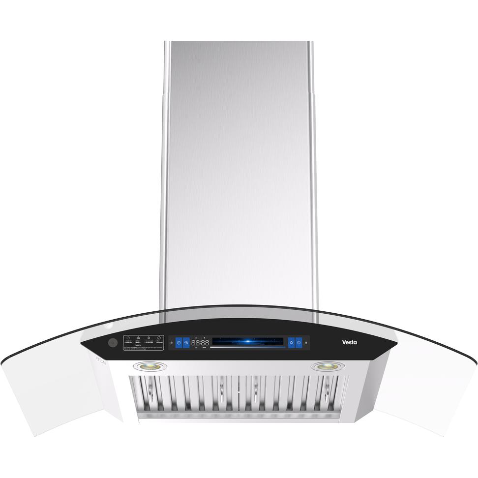Vesta 30-inch Bremen Series Wall Mount Range Hood with Voice Control DC Motor VRH-BREMEN-30SS IMAGE 1