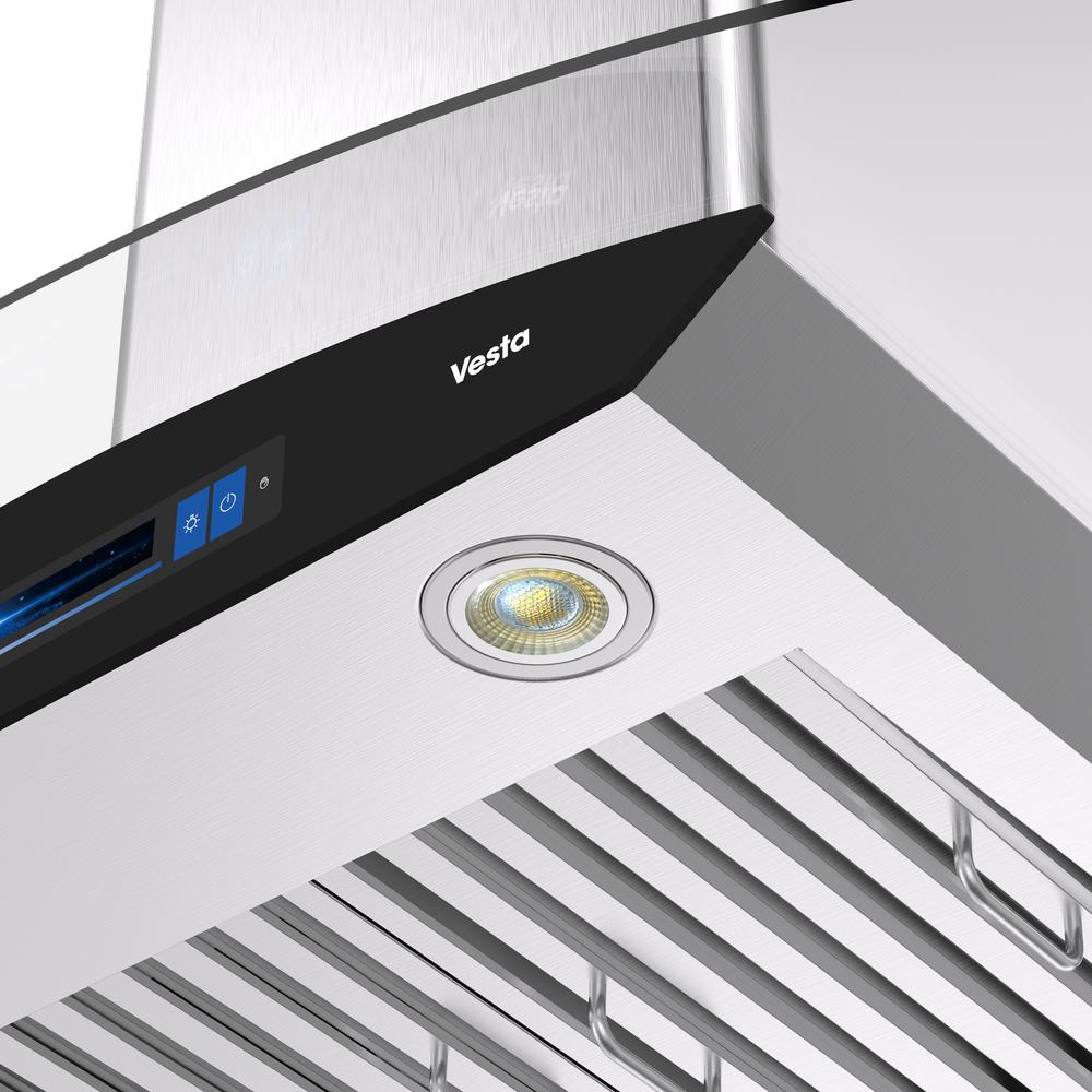 Vesta 30-inch Bremen Series Wall Mount Range Hood with Voice Control DC Motor VRH-BREMEN-30SS IMAGE 10